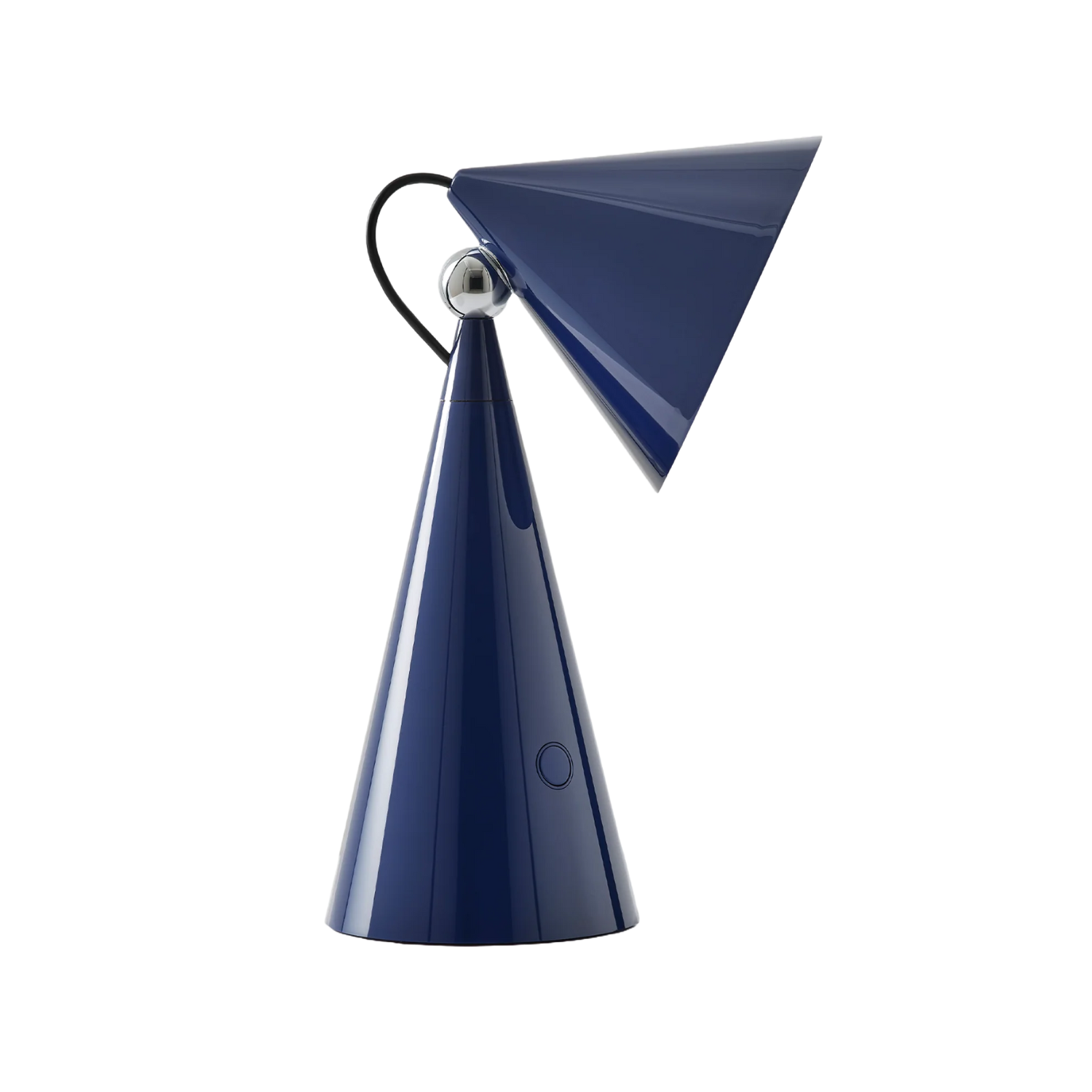 Tragbare Tischlampe POSE blau