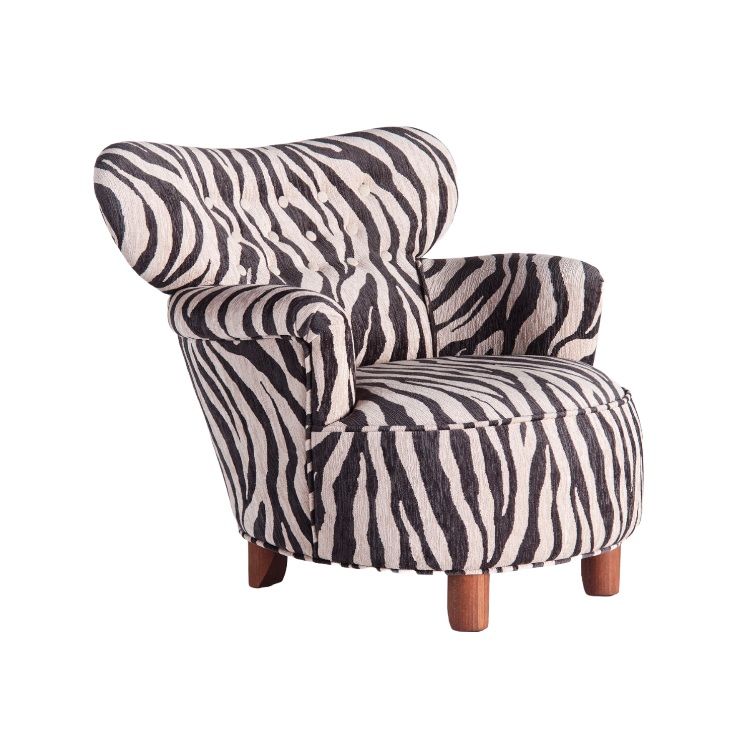 ELIAS zebra armchair