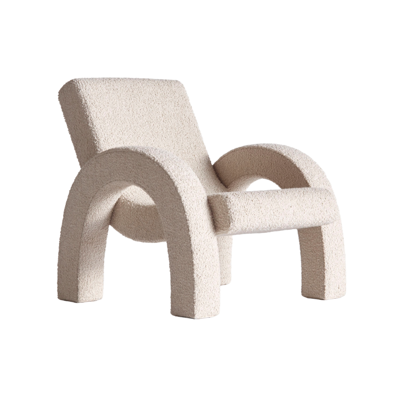Sessel ARCO beige Boucle