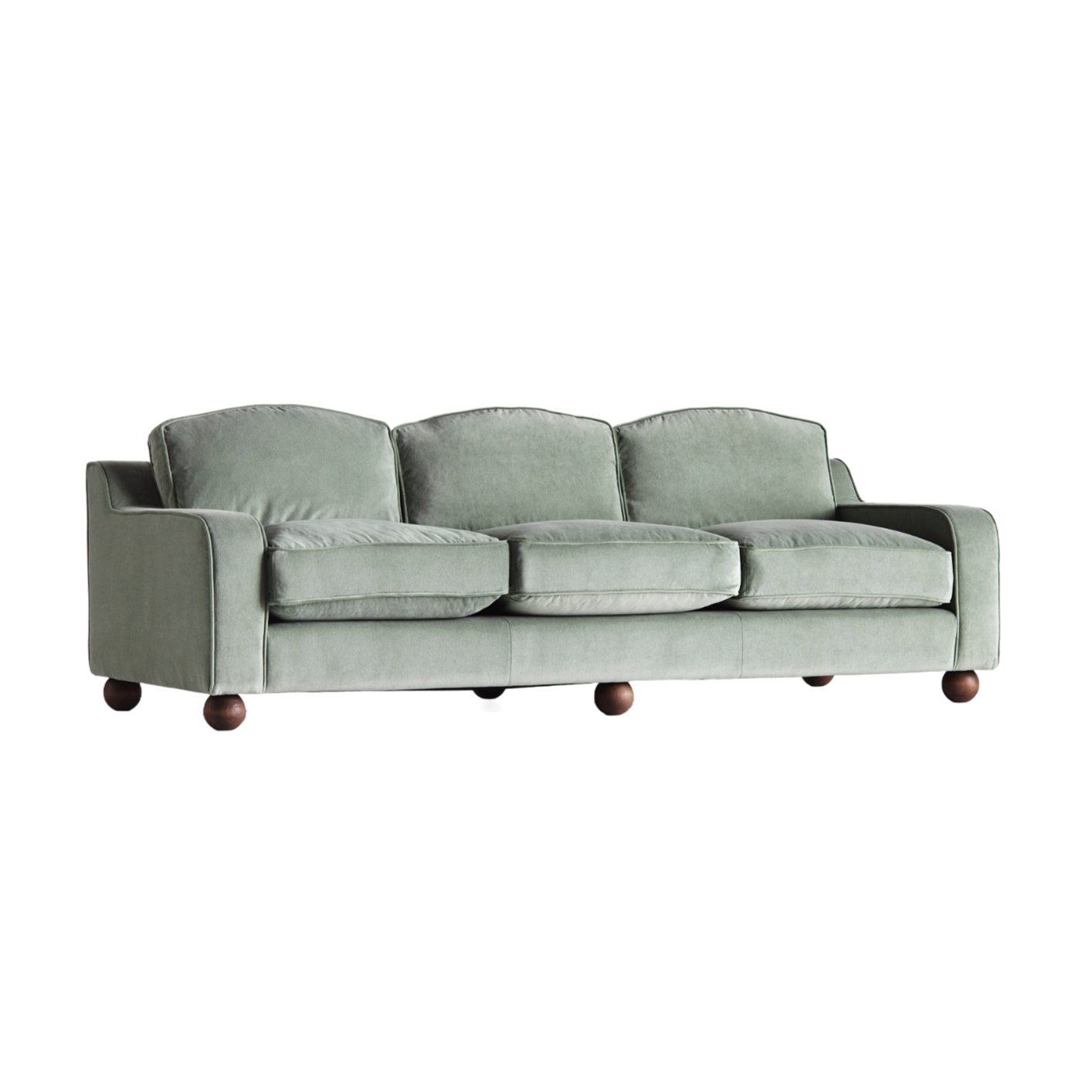 Sofa LOLA grüner Samt