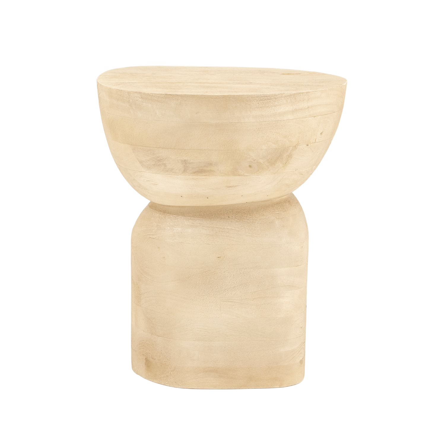 Stolik boczny COBBLE drewno mango – By Boo