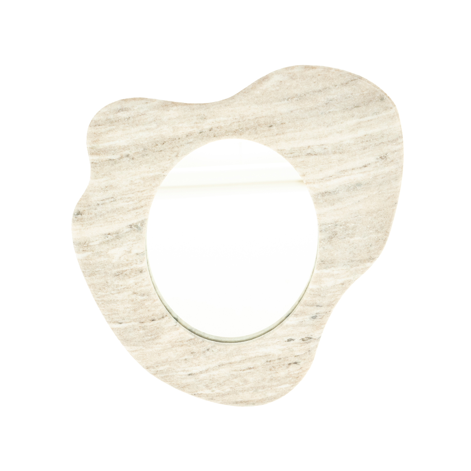 MUNA Wall Mirror Beige Marble