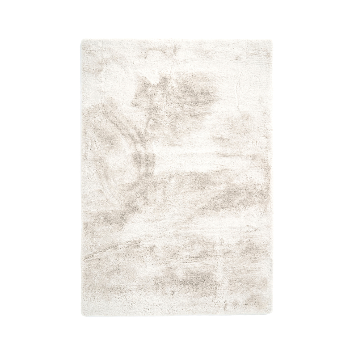 ZENA beige rug with long pile