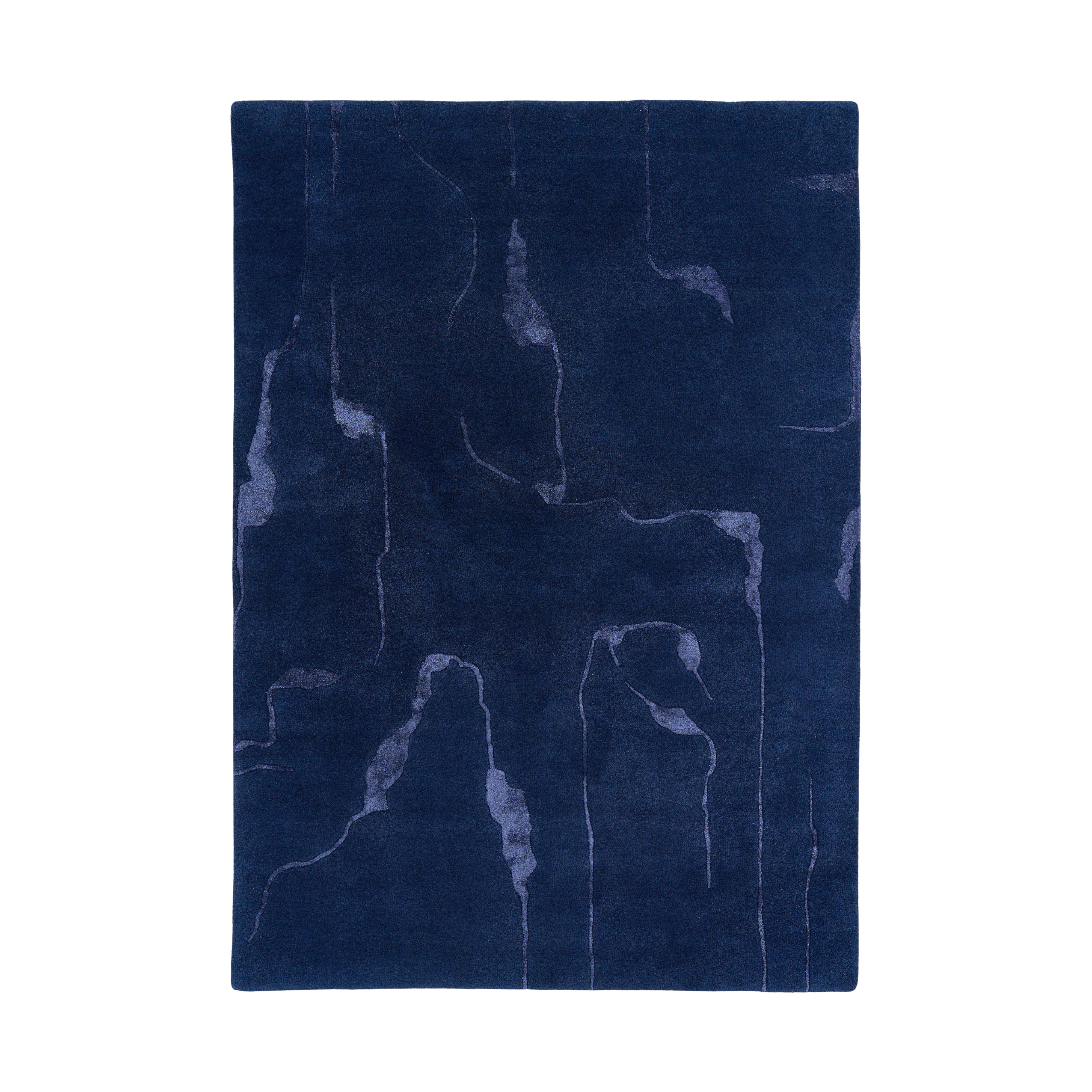 Teppich SHAPES CANYON blau