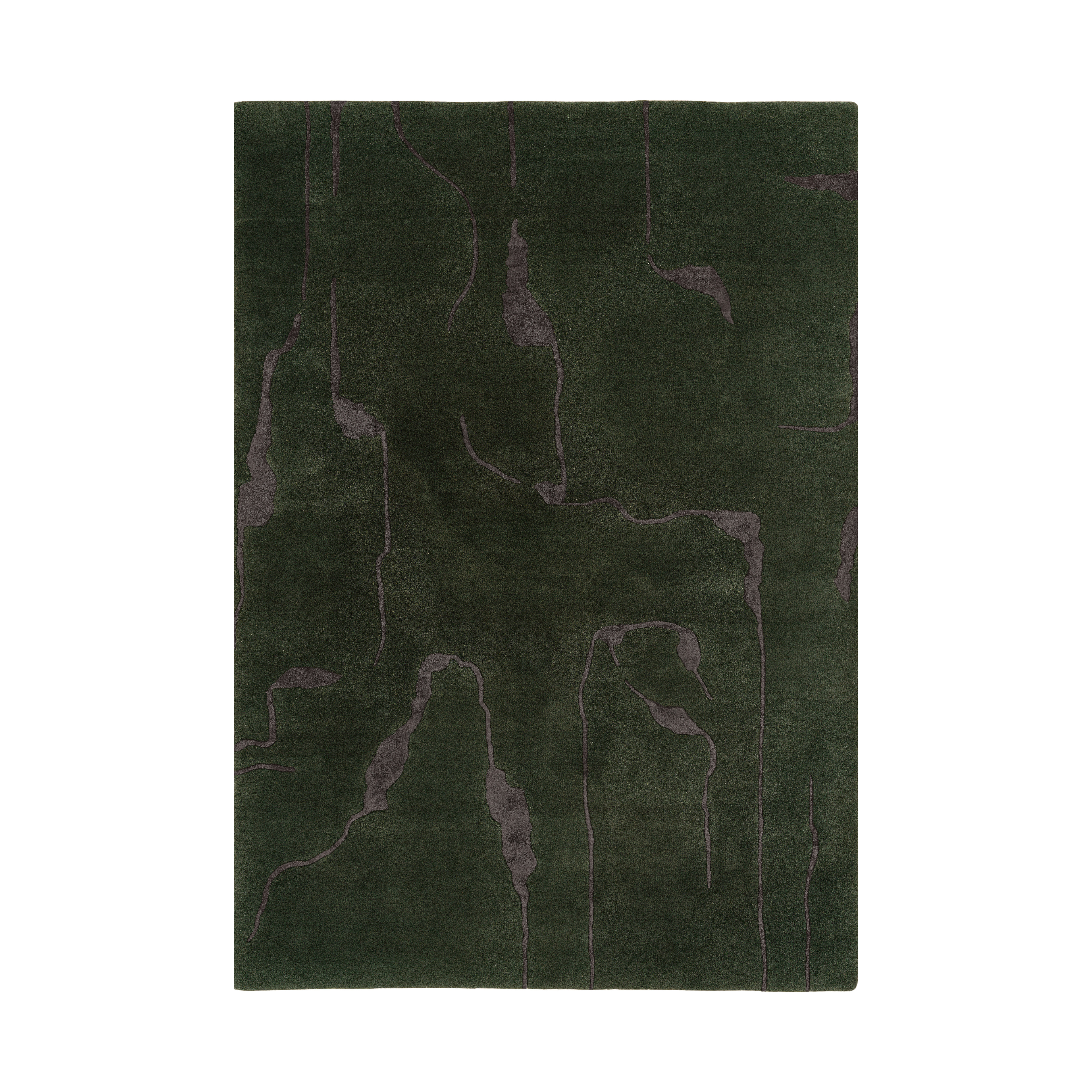 Teppich SHAPES CANYON dunkelgrün
