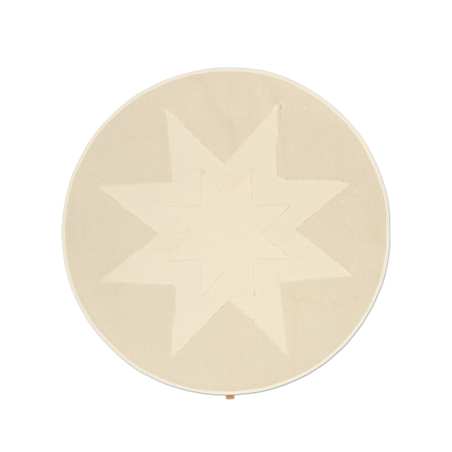 Weihnachtsmatte VELA STAR hellbeige