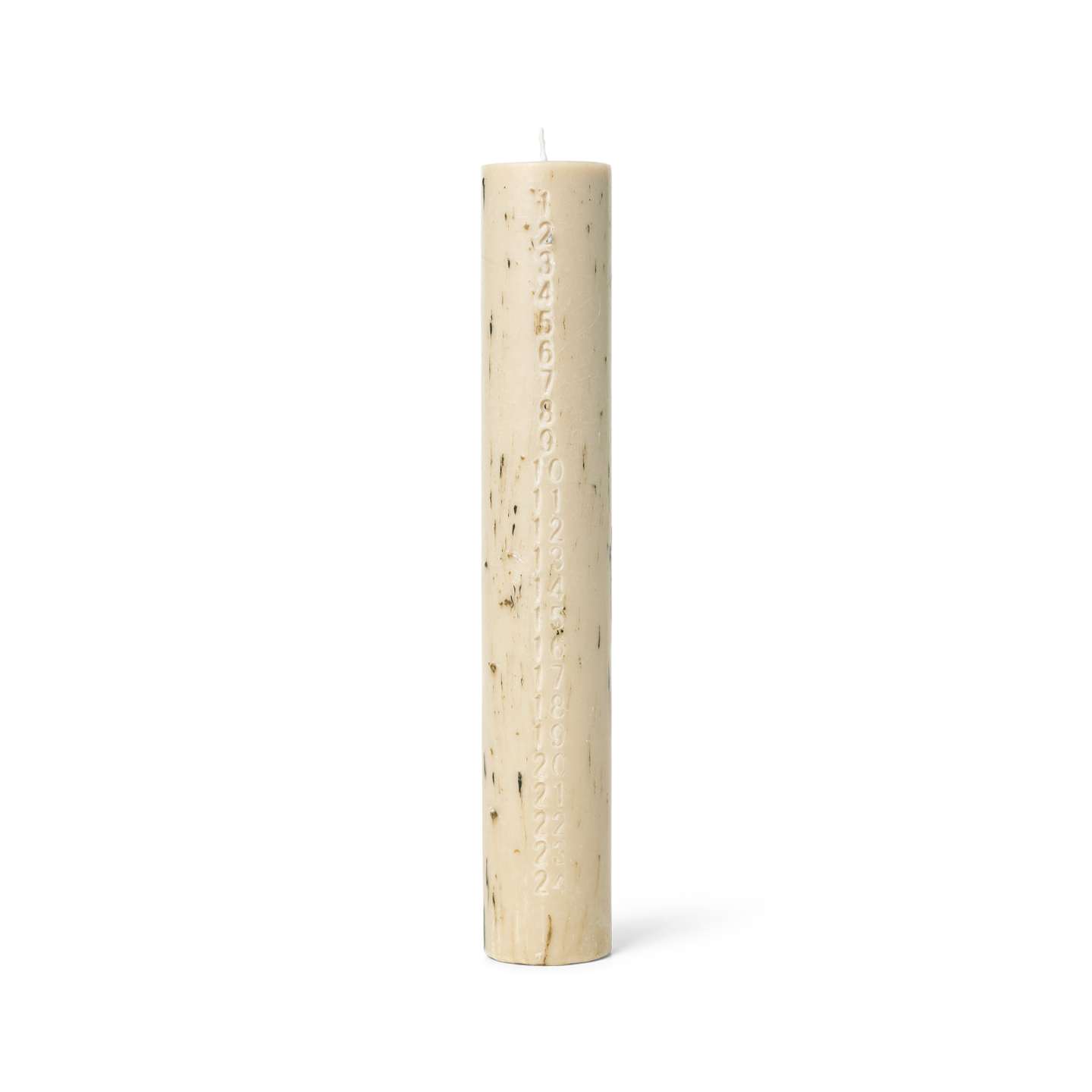 Adventskerze MURA beige