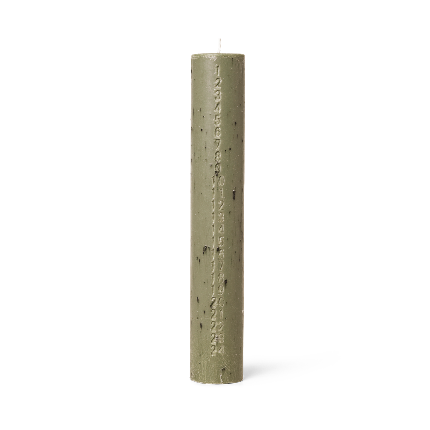 Advent candle MURA green