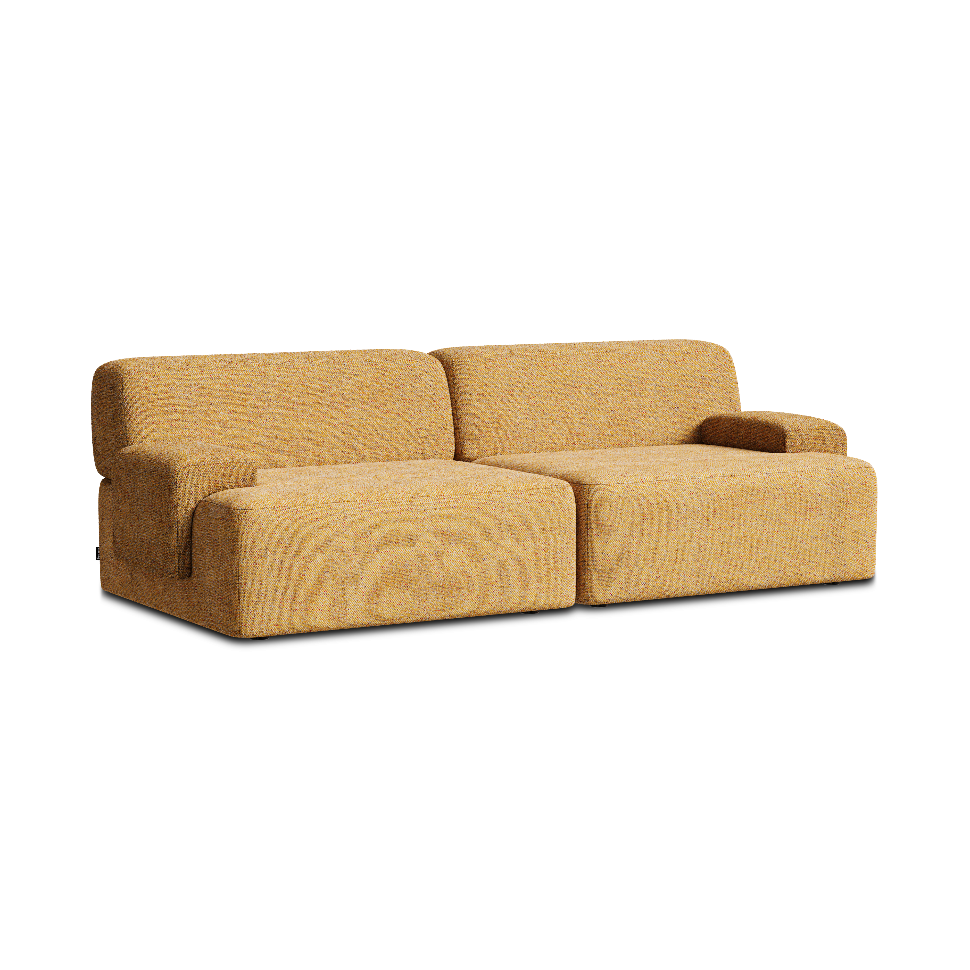 Modulares Sofa für 2 Personen UMI herbstlich orange