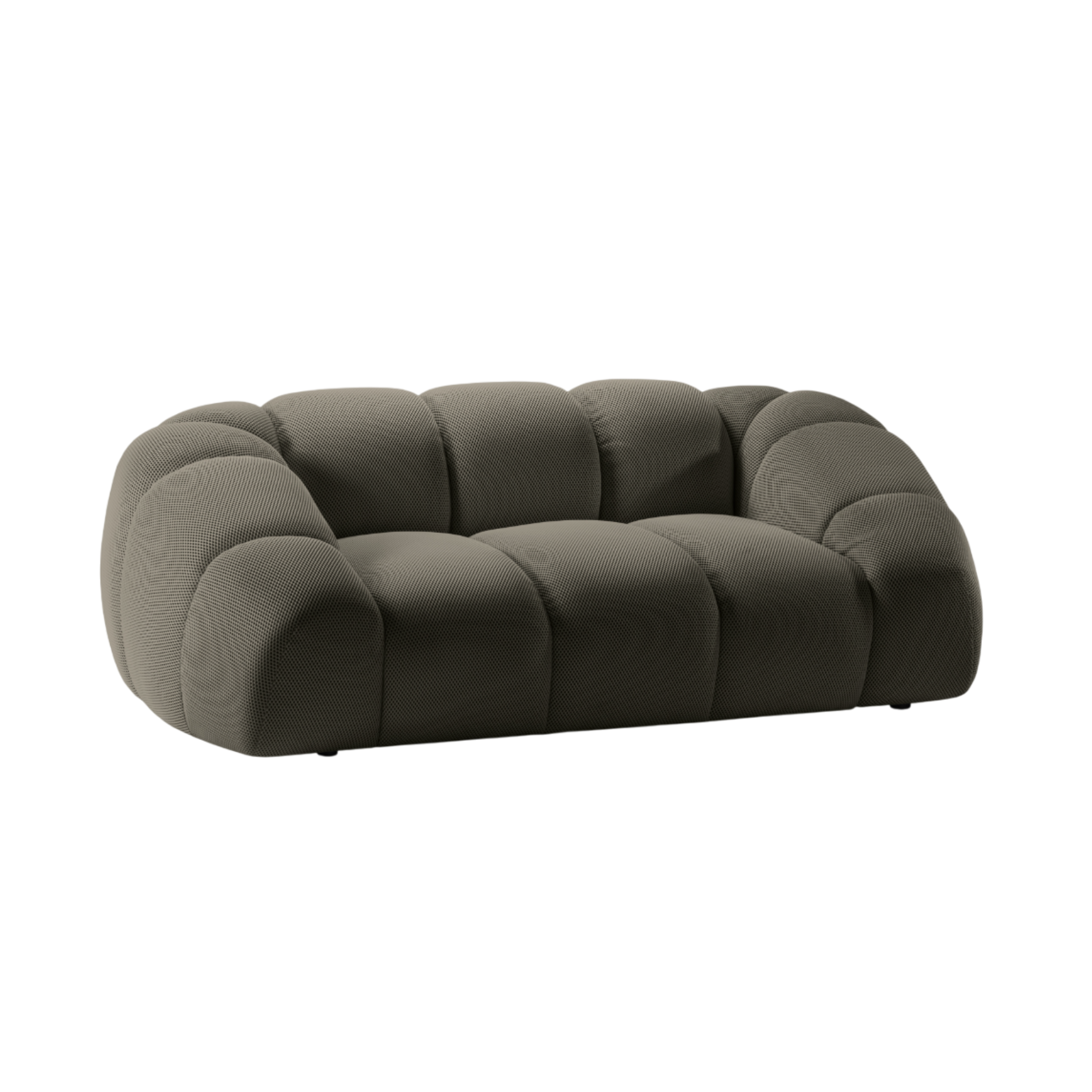 2-seater Sofa DIANA steel