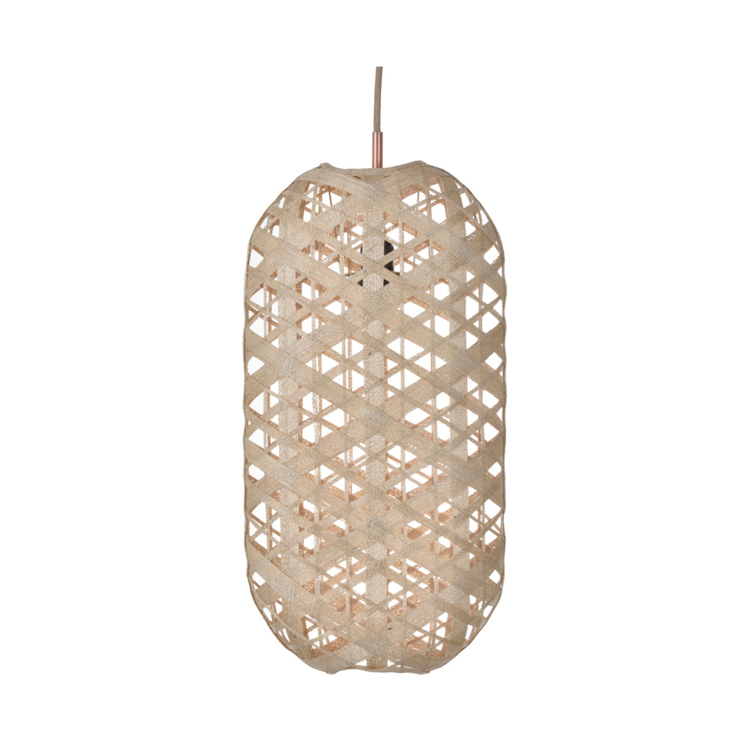 Kapsel Beige Hanging Lampe