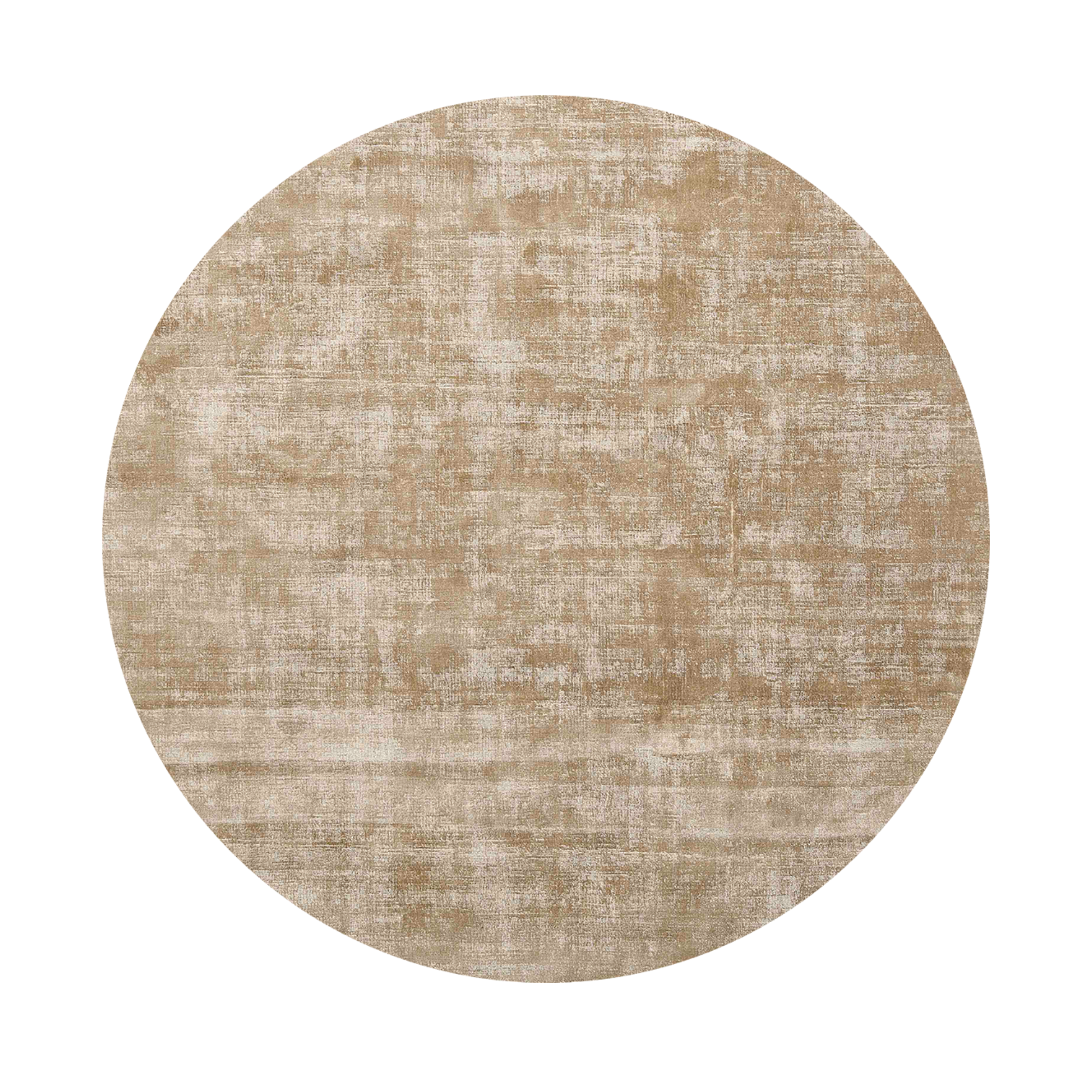 Runder Teppich DESERT dunkelbeige