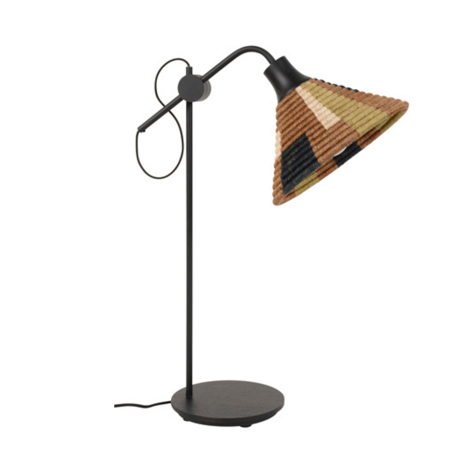 Lampa stołowa PARROT brązowy – Forestier