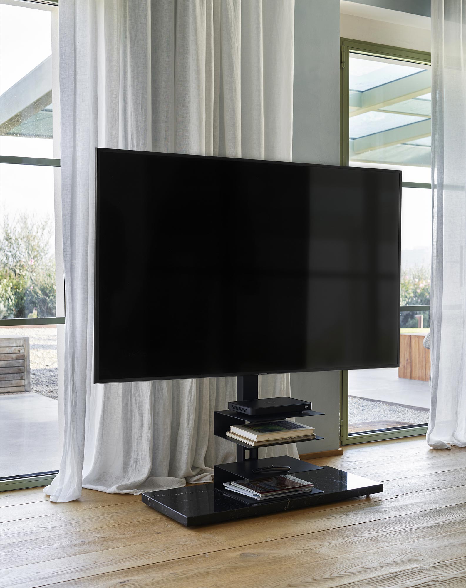 PTOLOMEO SMART TV Stand white