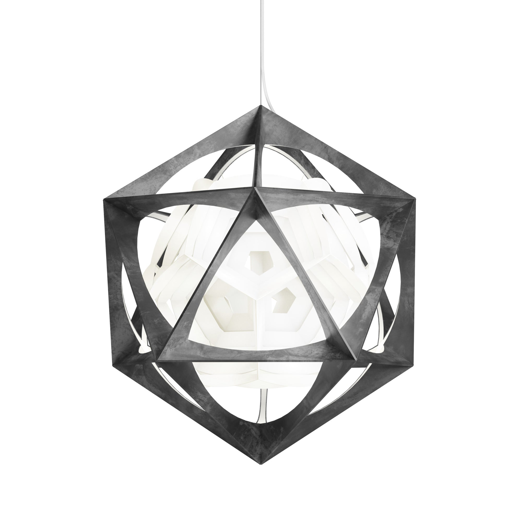 Lampa wisząca OE QUASI ciemne aluminium – Louis Poulsen