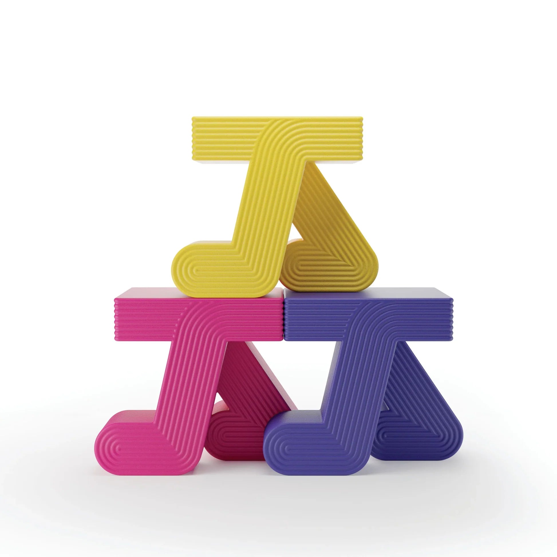 Beistelltisch für den Garten WALKING blau