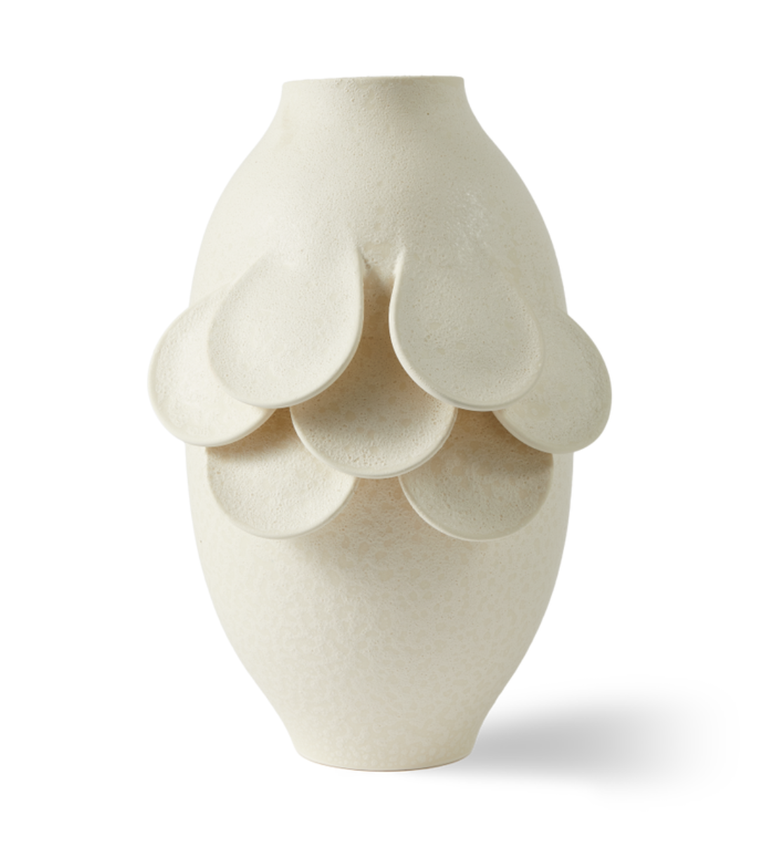 QUILLIE beige vase