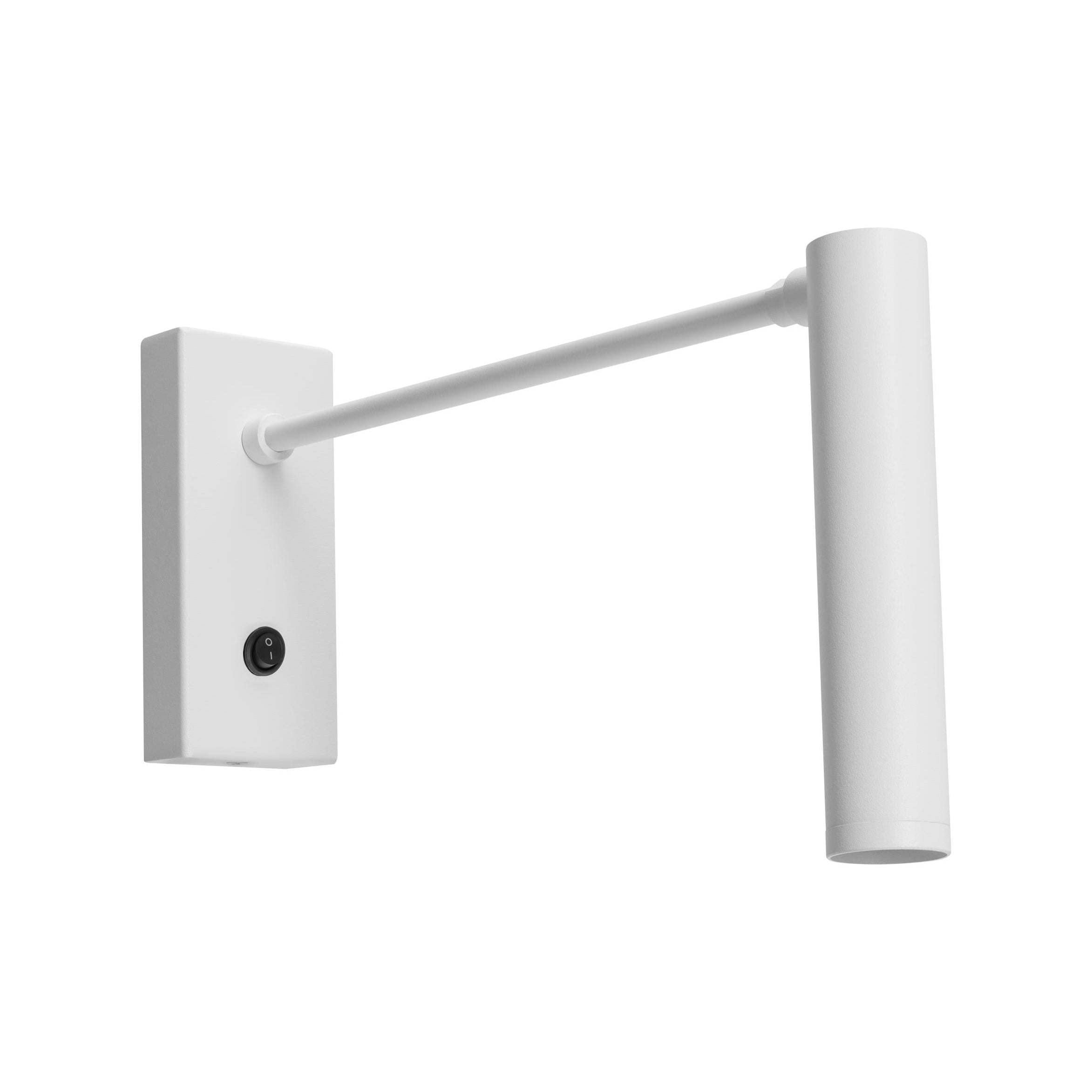 Wandleuchte mit Arm ROLL weiß