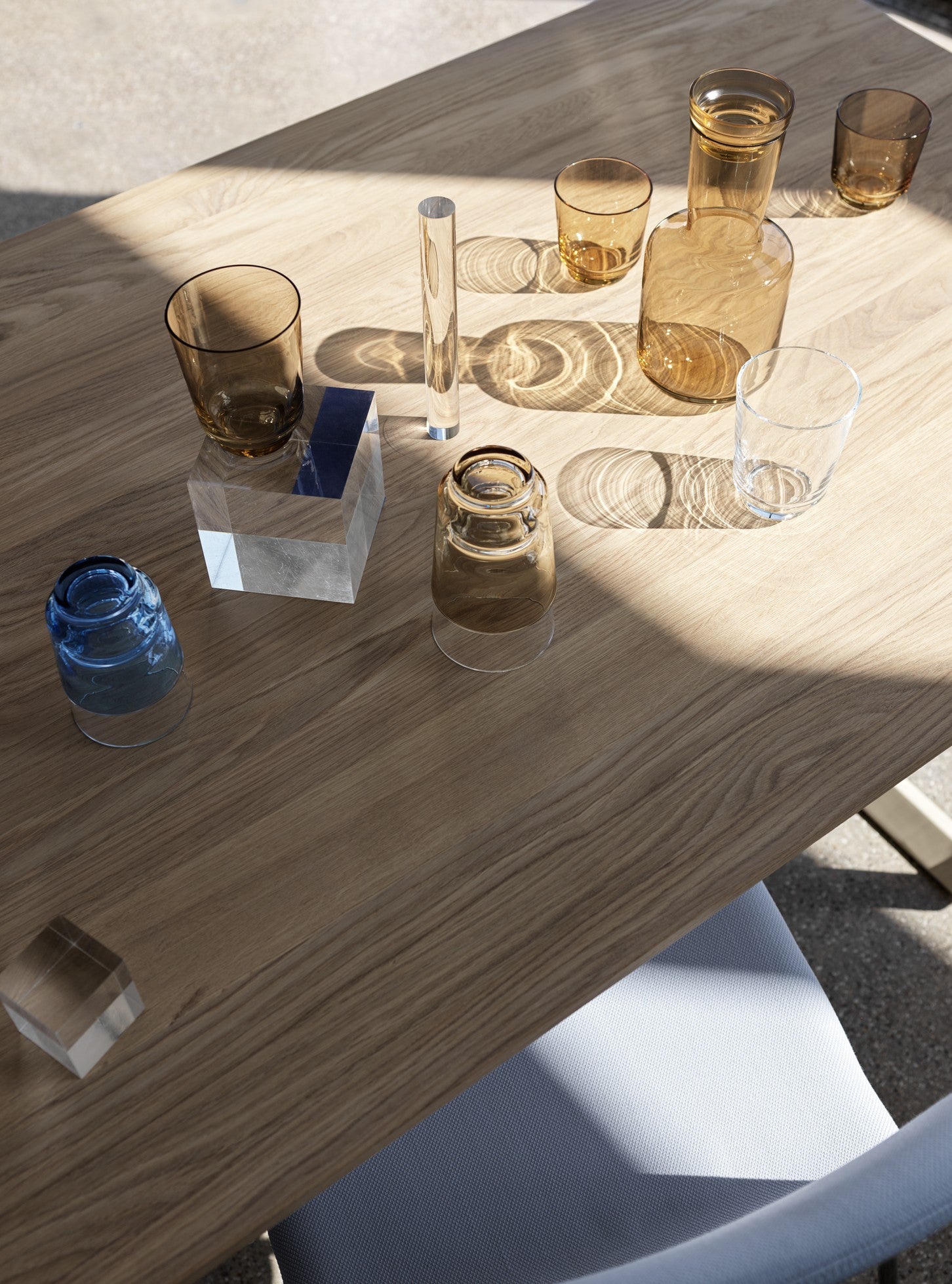 RAISE Amber Glasses Set
