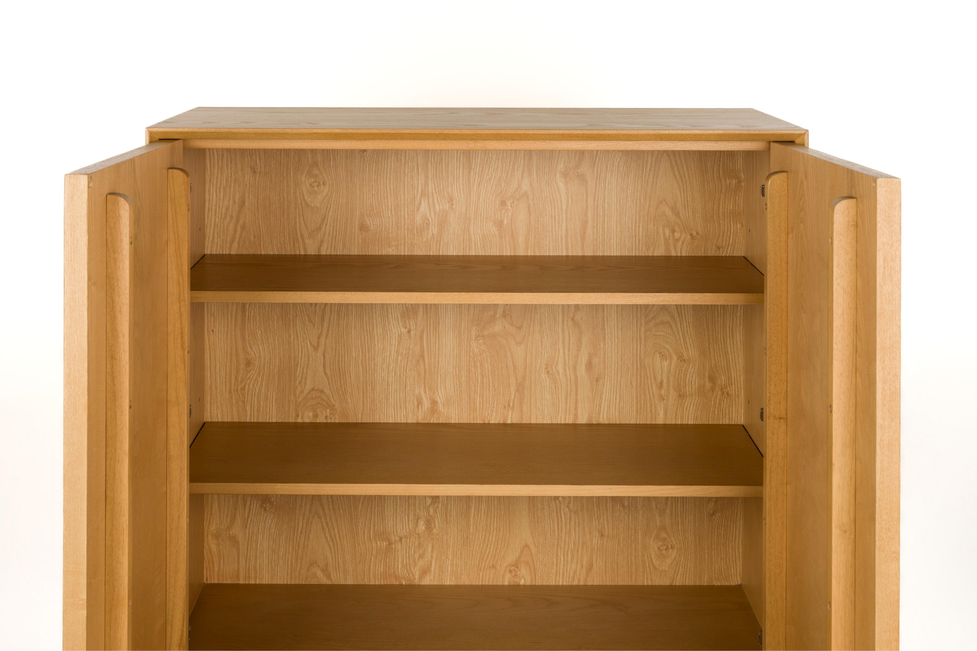 RASTER Ash Veneer Wardrobe