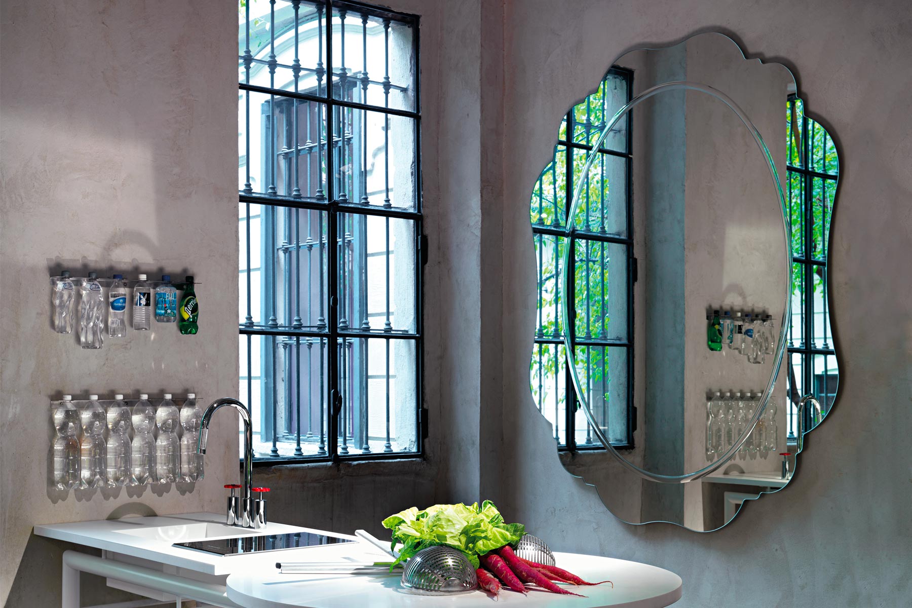 REGIO silver mirror