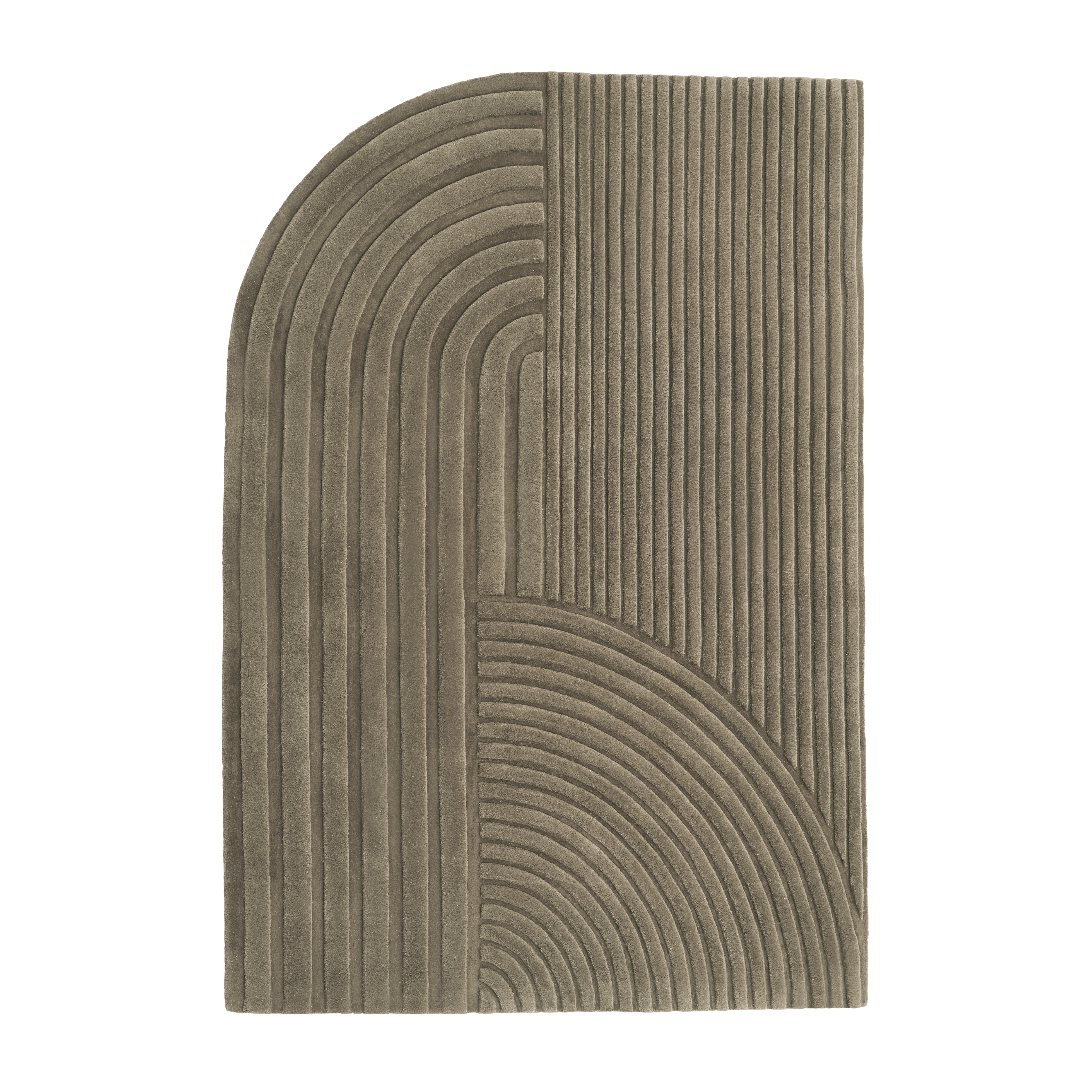 Teppich RELEVO taupe