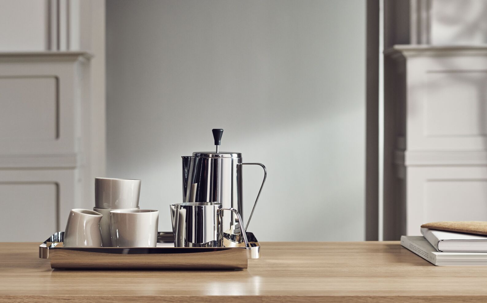 Bogen Konditor beige Porzellan