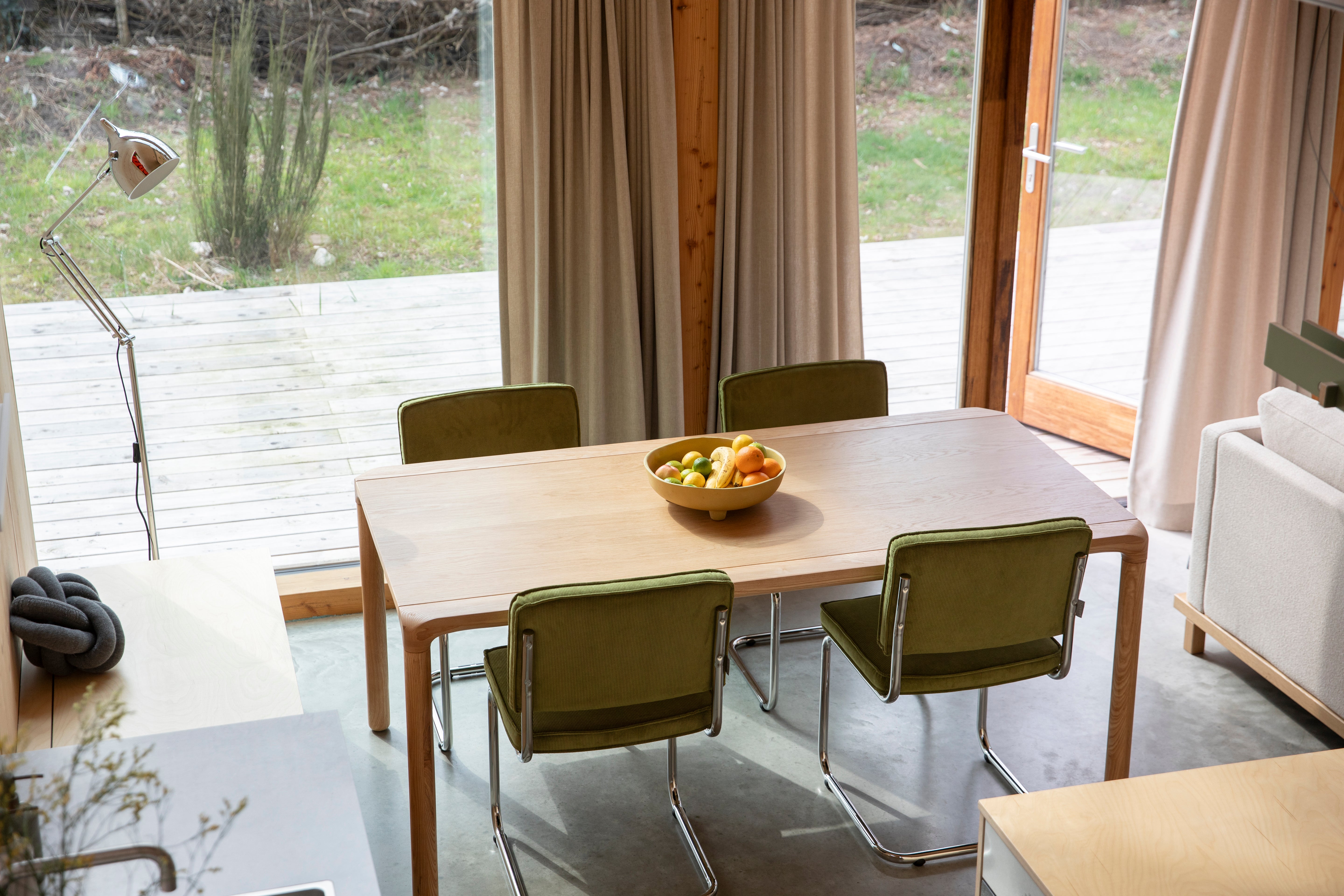 Ridge Rib Green Stuhl