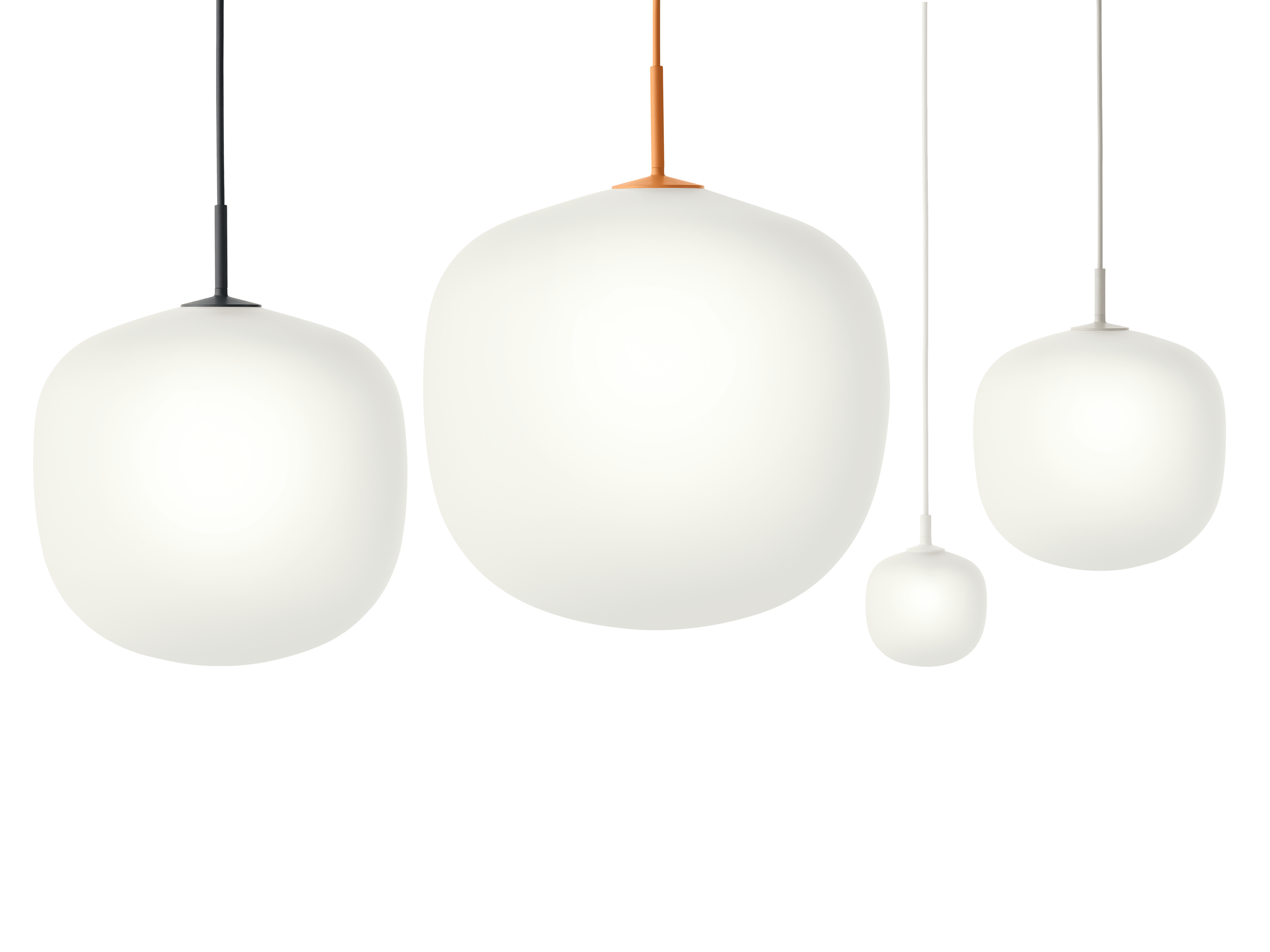 Lampa wisząca RIME pomarańczowy