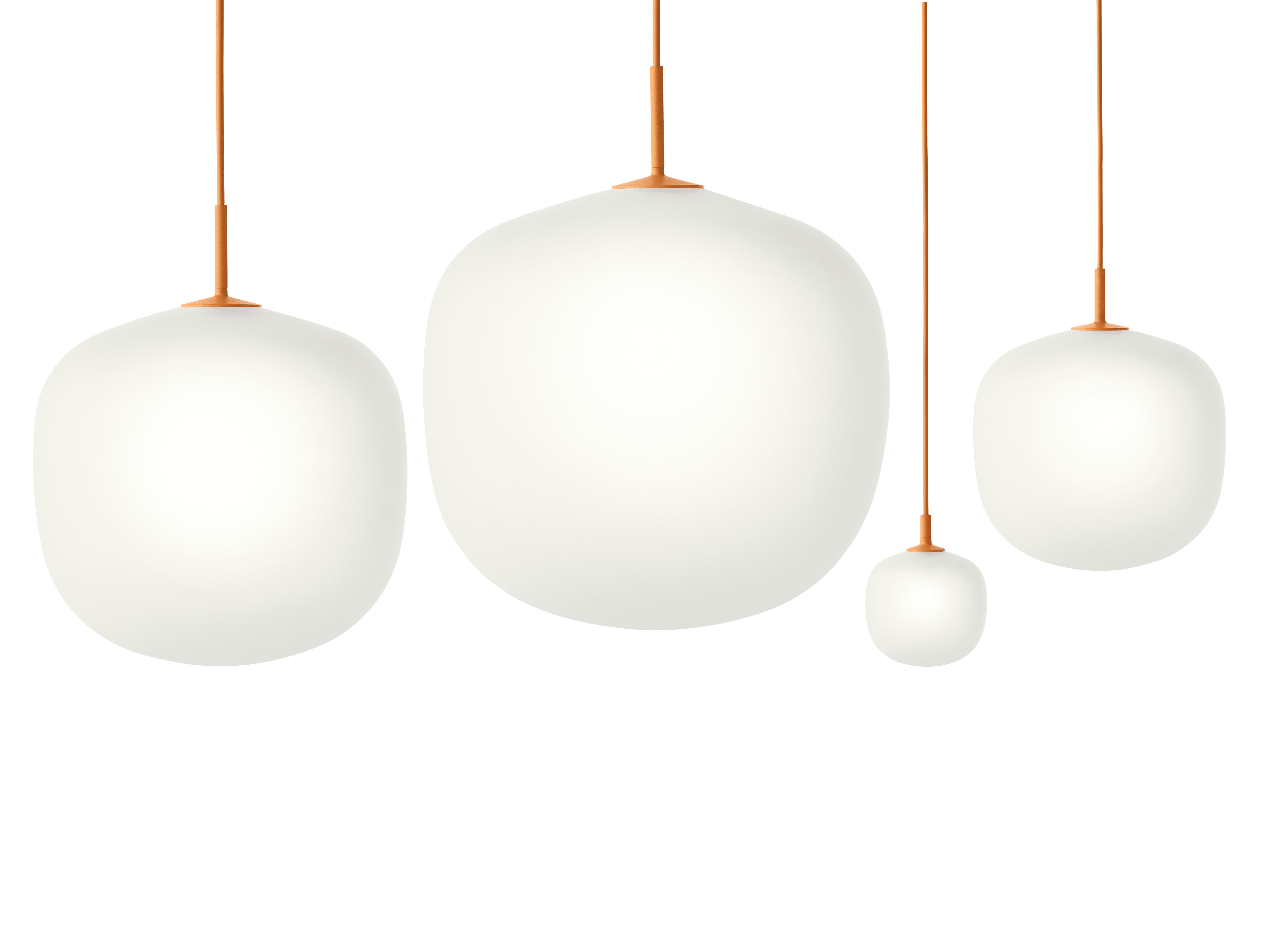 Lampa wisząca RIME pomarańczowy