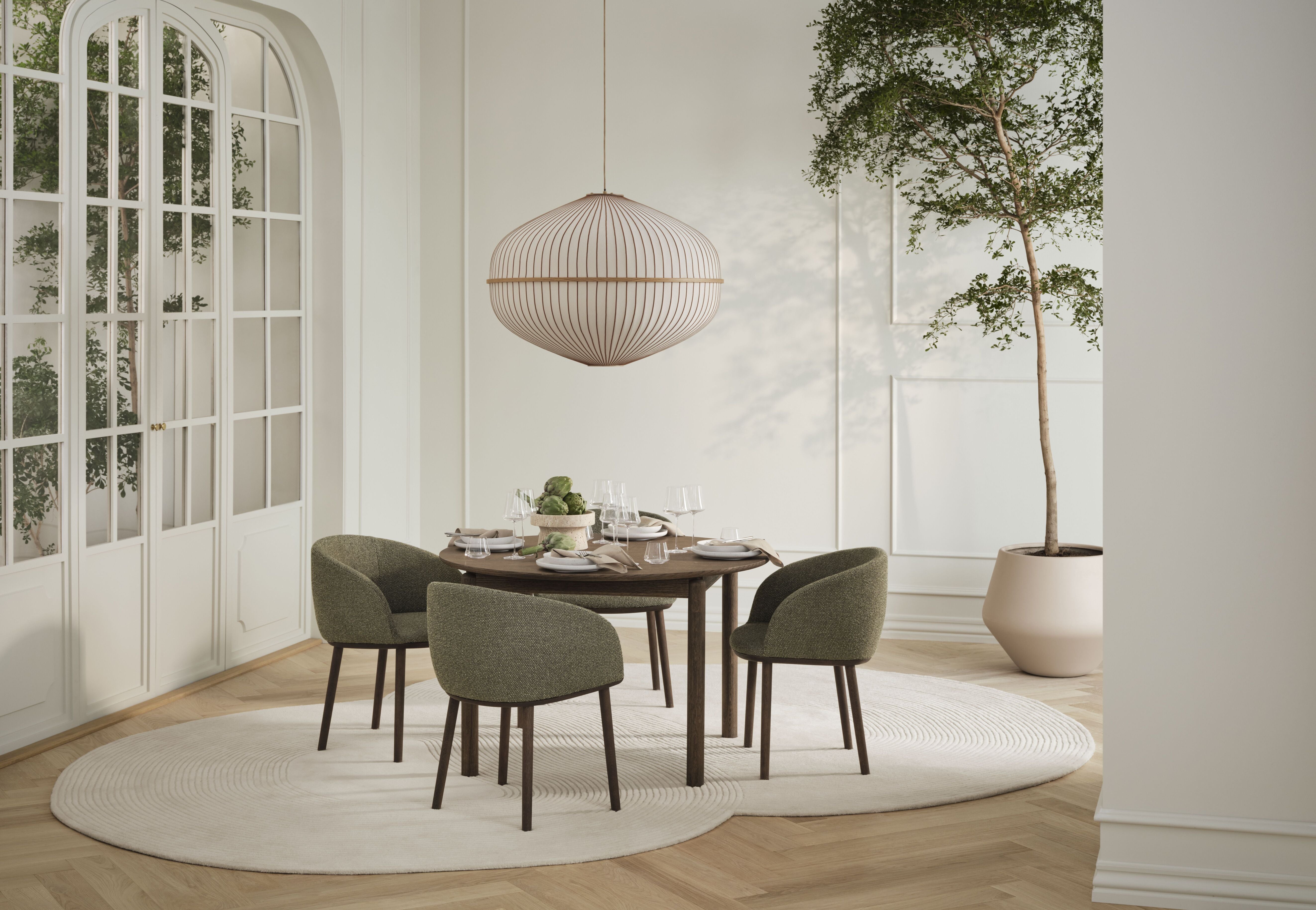 Lucén beige hanging lamp