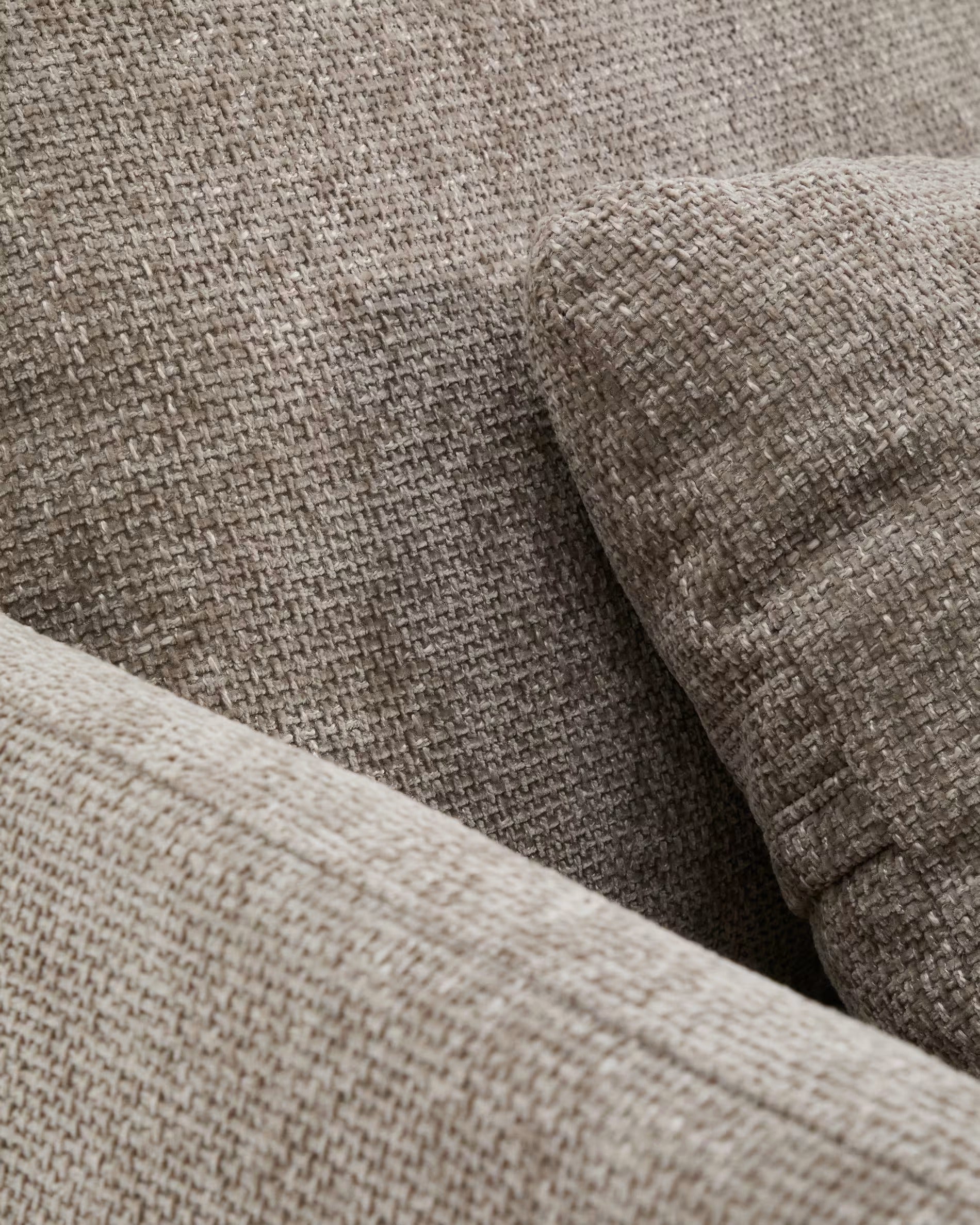 3-seater sofa with sleeping function LAIRA taupe