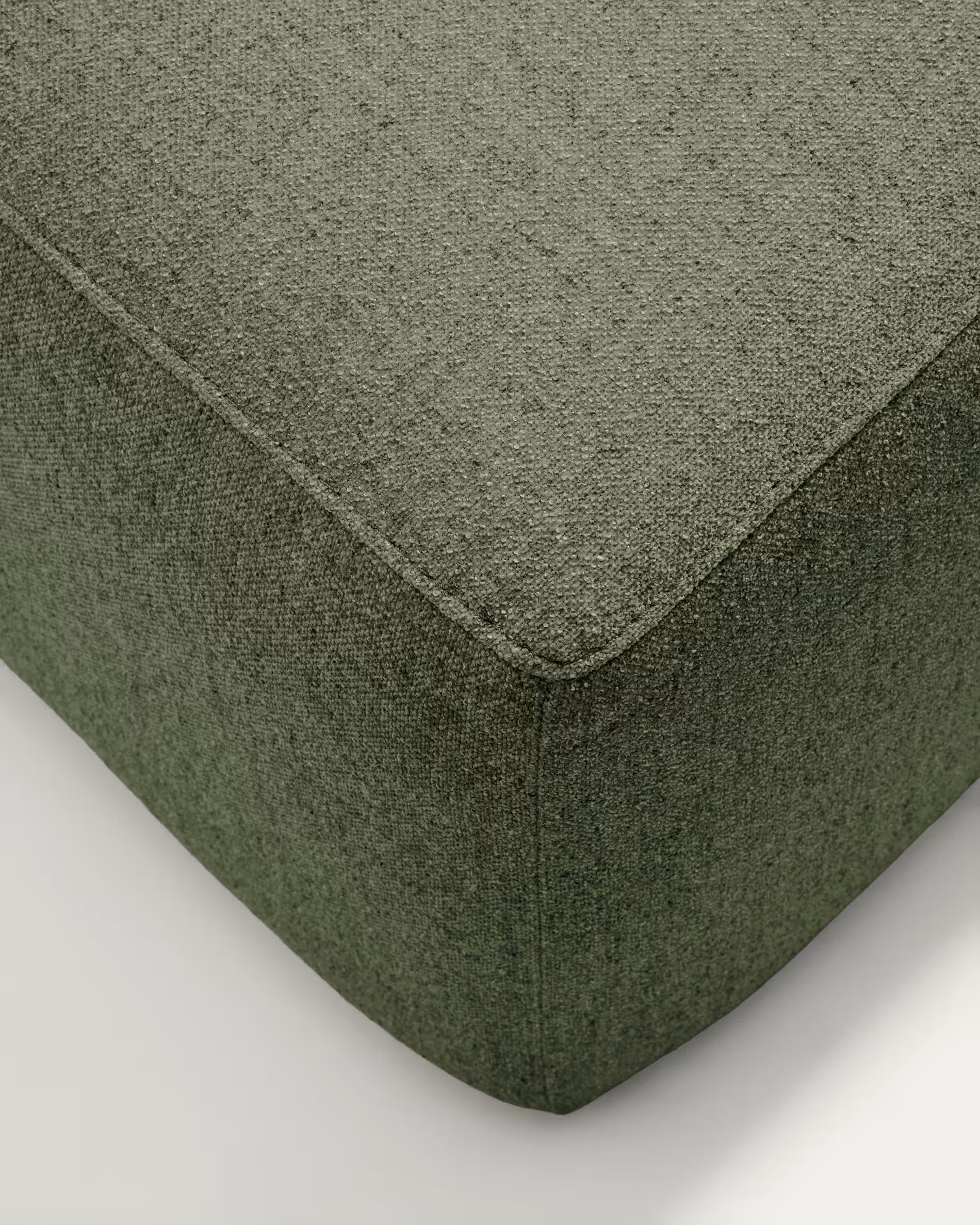 Sofa 4-osobowa BLOK ciemnozielony szenil