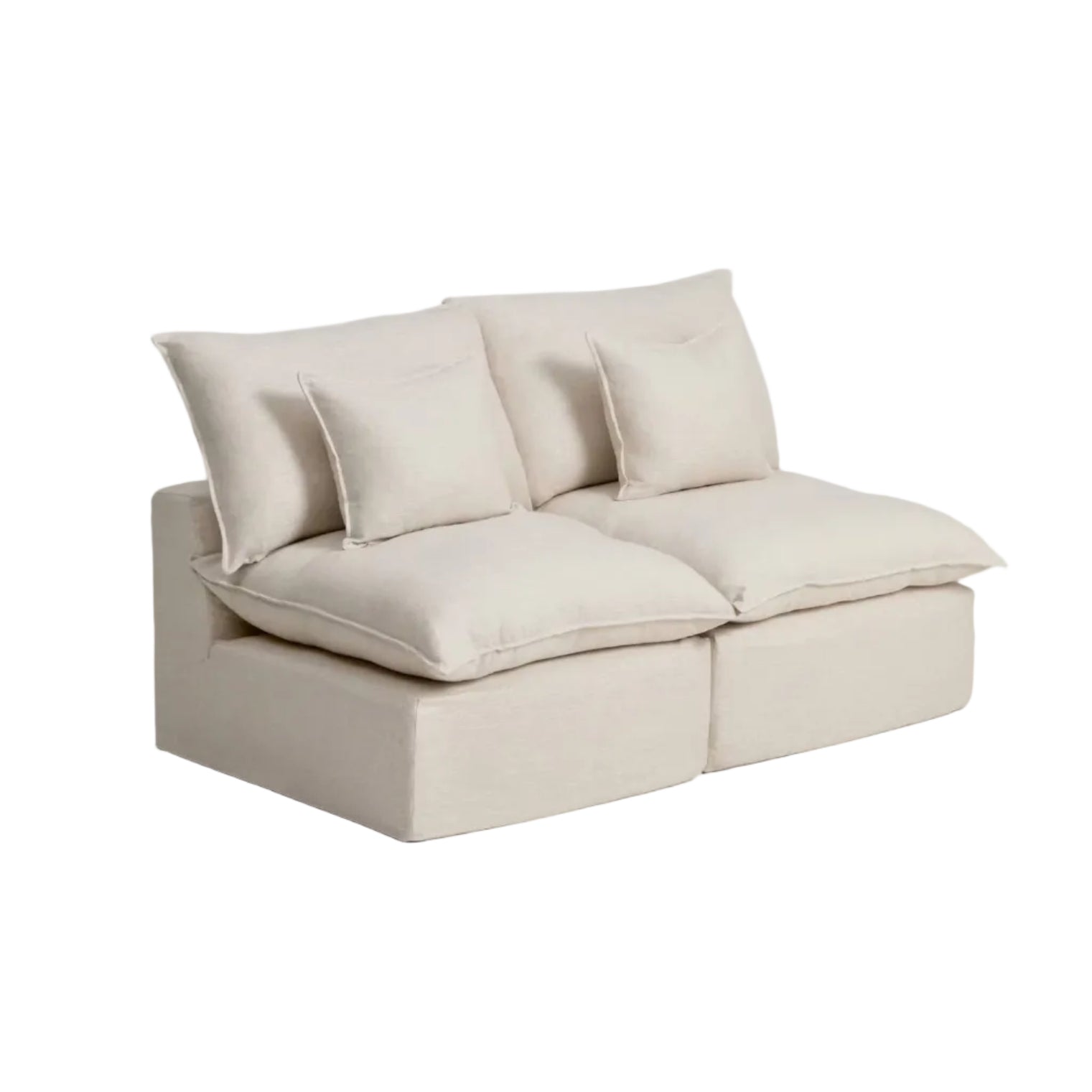 Sofa modułowa 2-osobowa ANARELA beżowy – Kave Home
