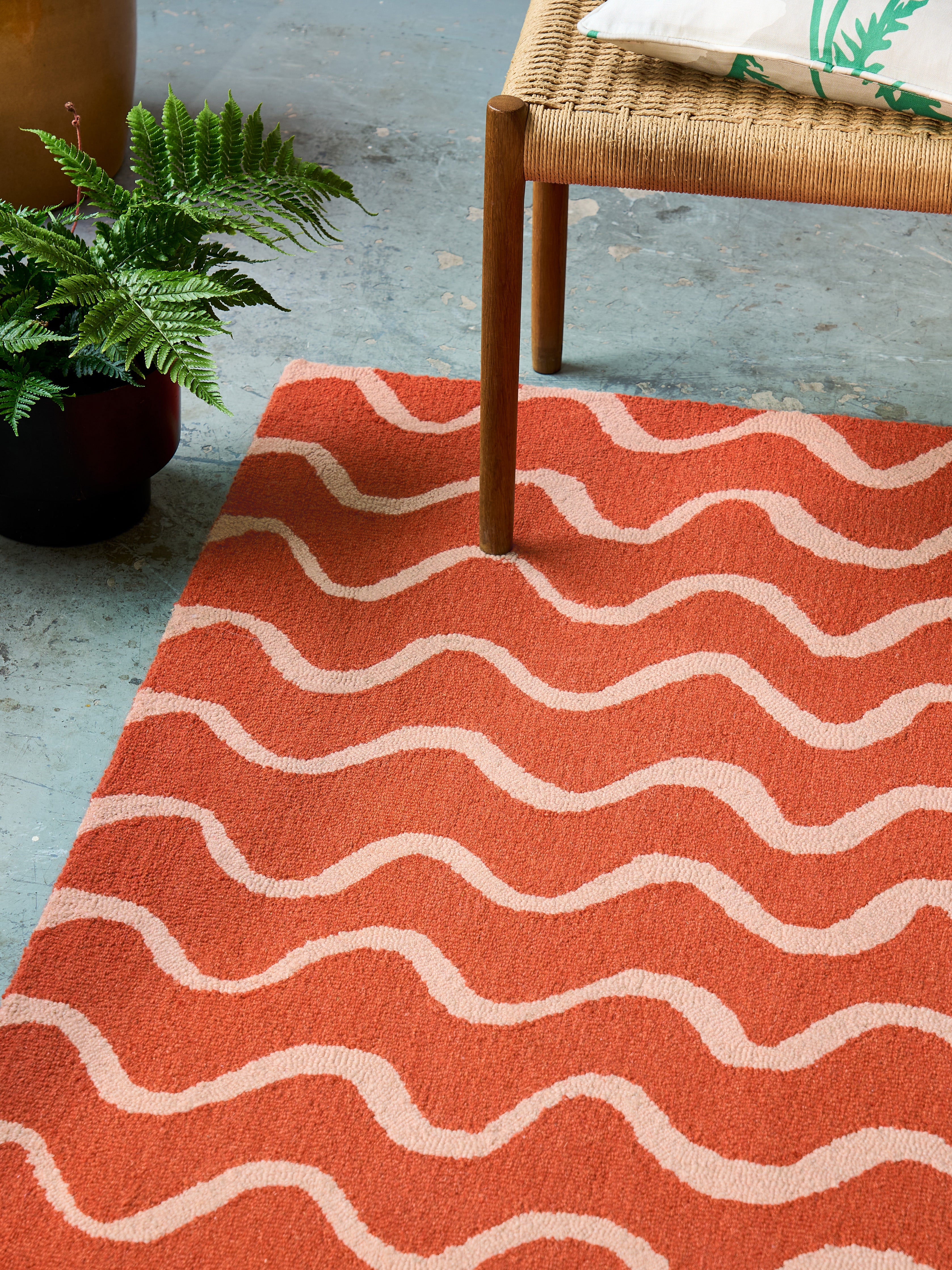 Teppich RIBBON koralle