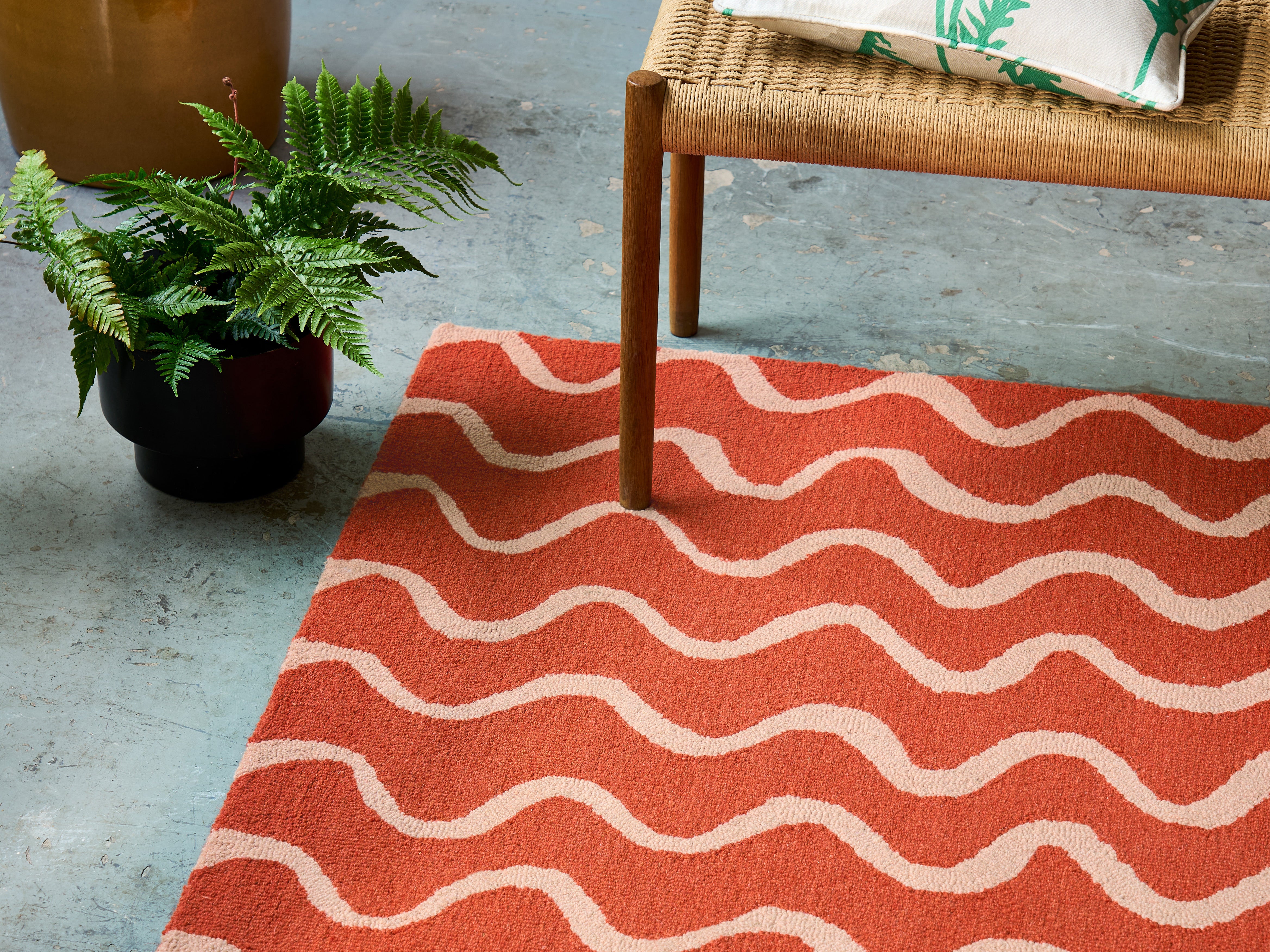 Teppich RIBBON koralle