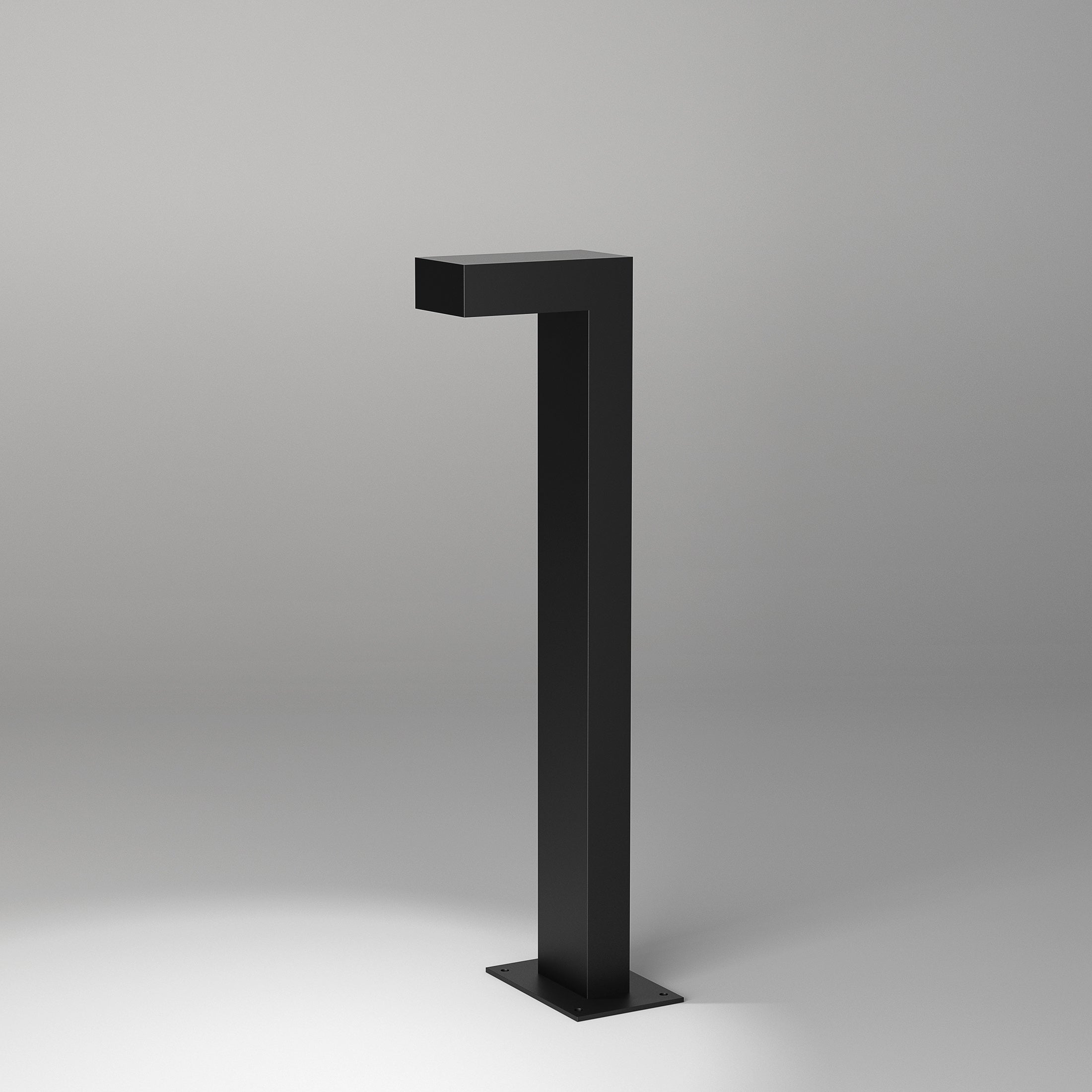 Outdoor floor lamp SLUP black