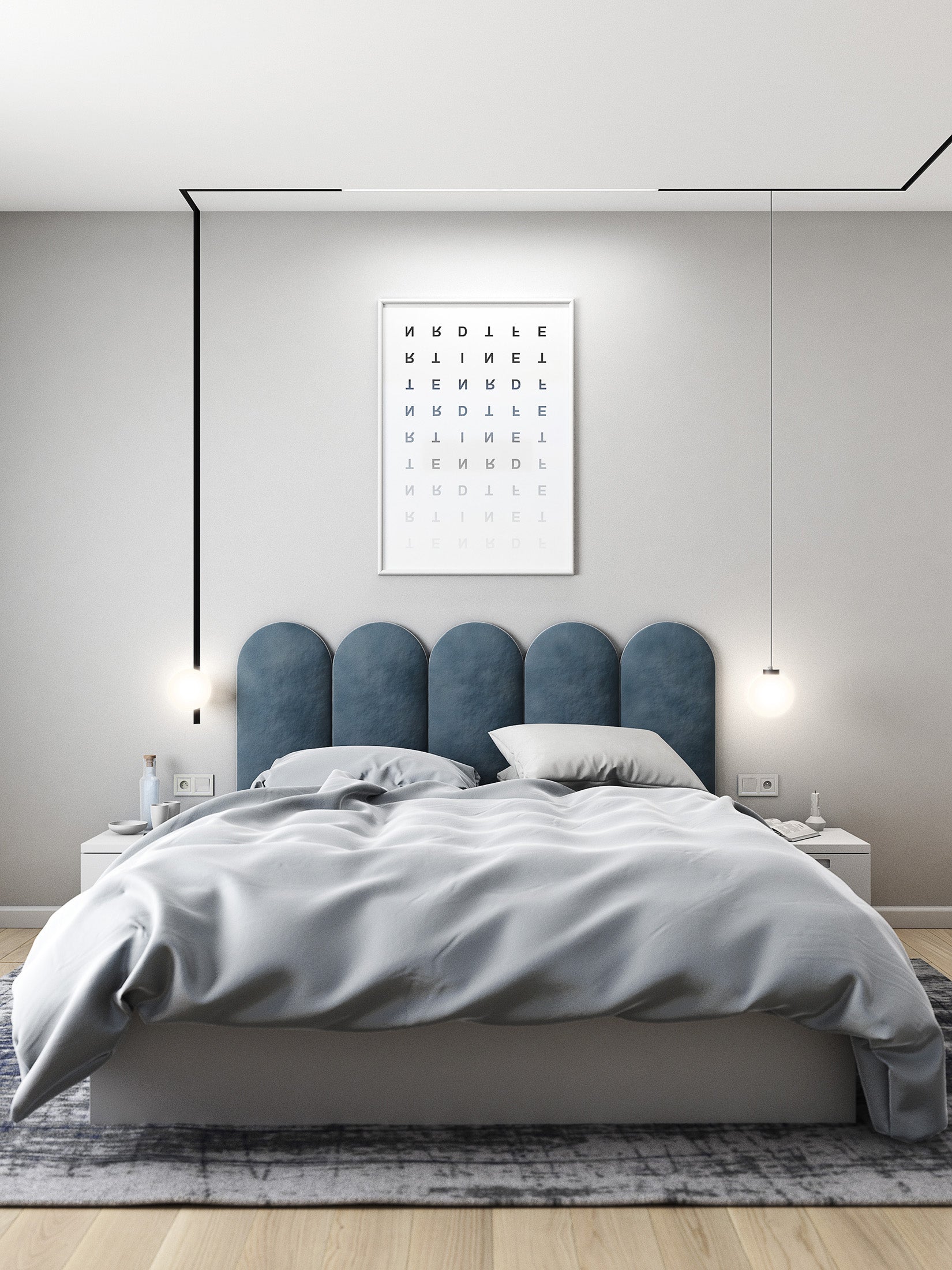 SET TRU MINI Aufhängung für Multitrack-Schienen