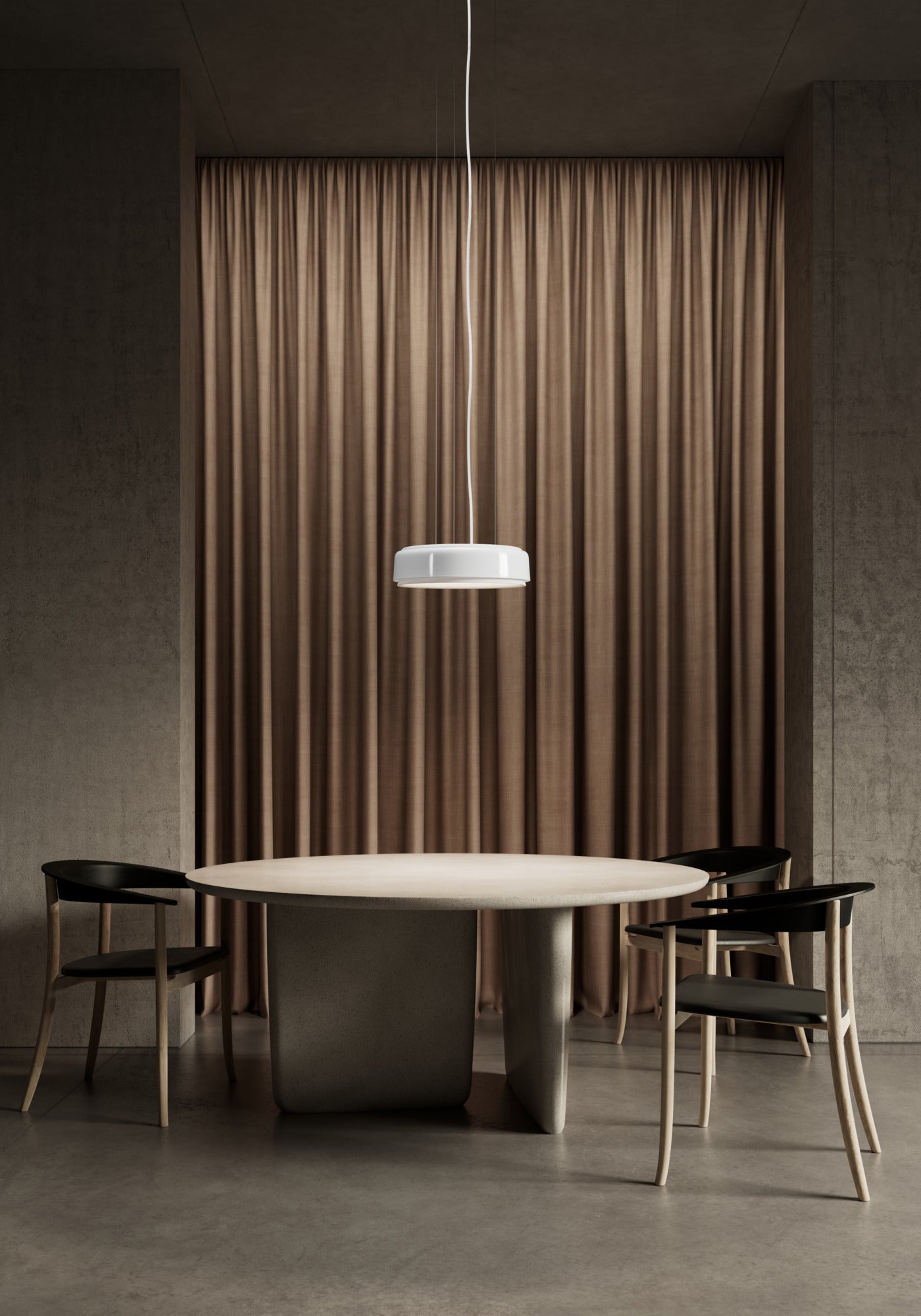 LP GRAND white pendant lamp
