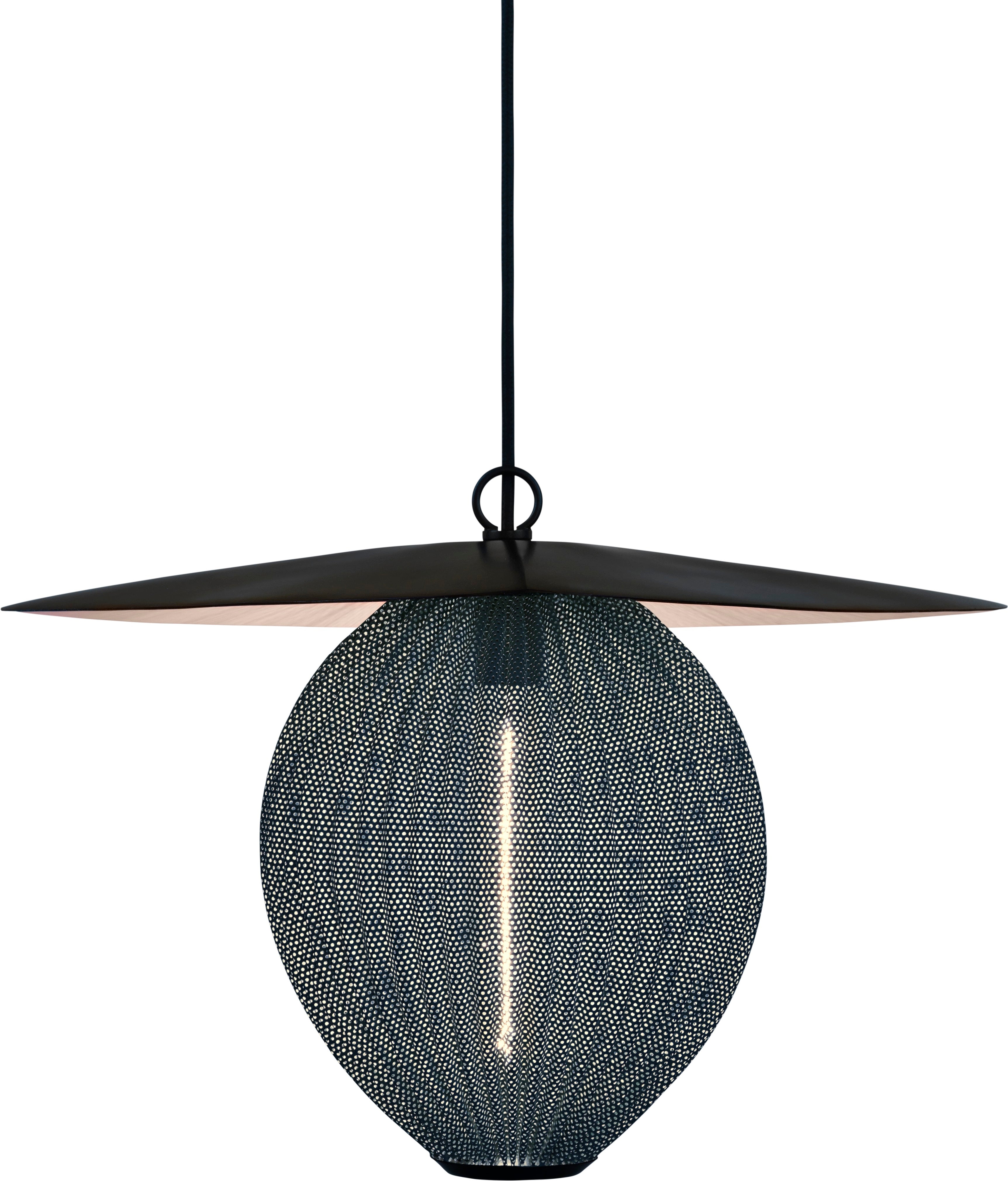 SATELLITE Hängeleuchte, blaugrau