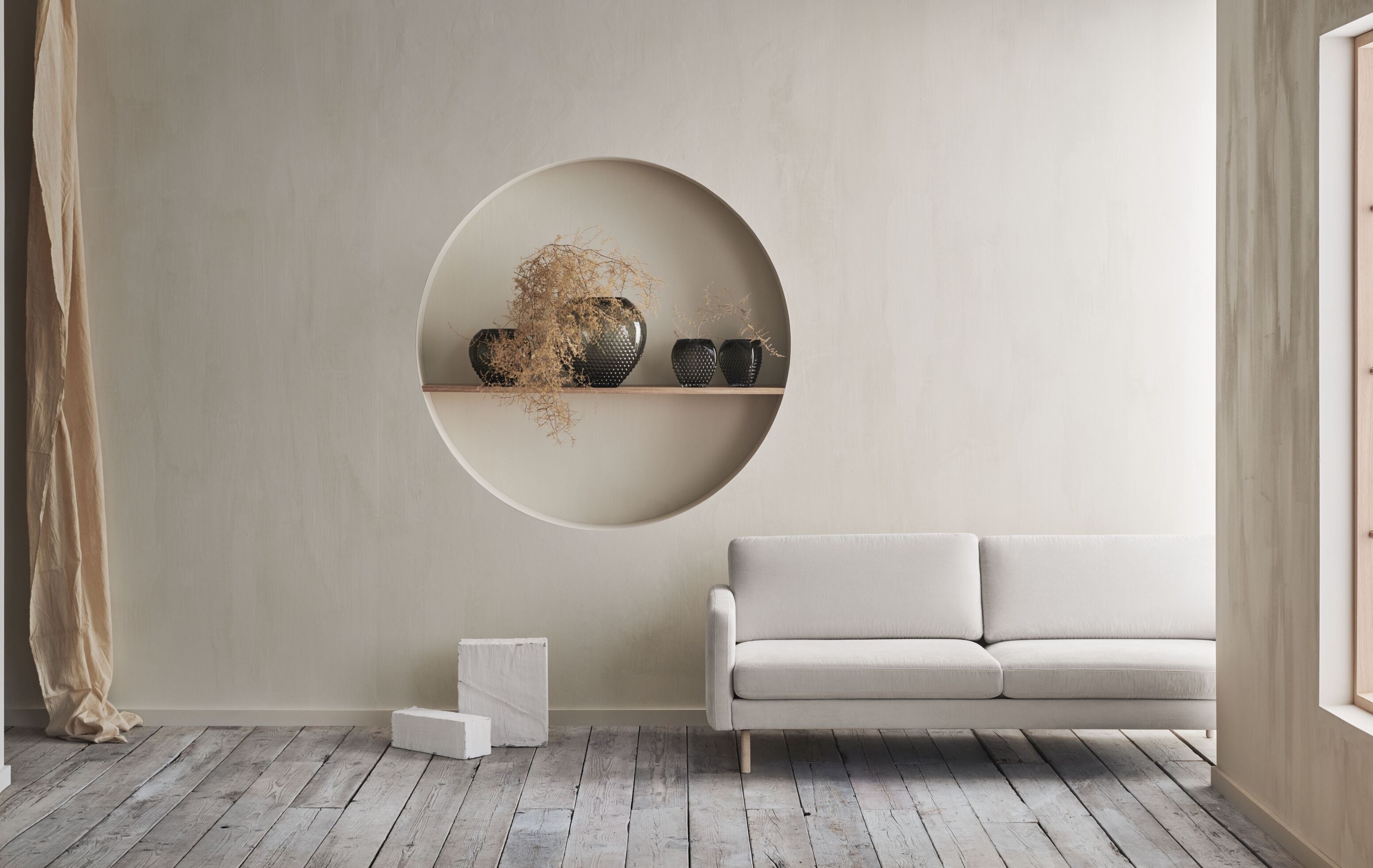 Ecke in der Form des Buchstabens u Randinavia Remix -Basis