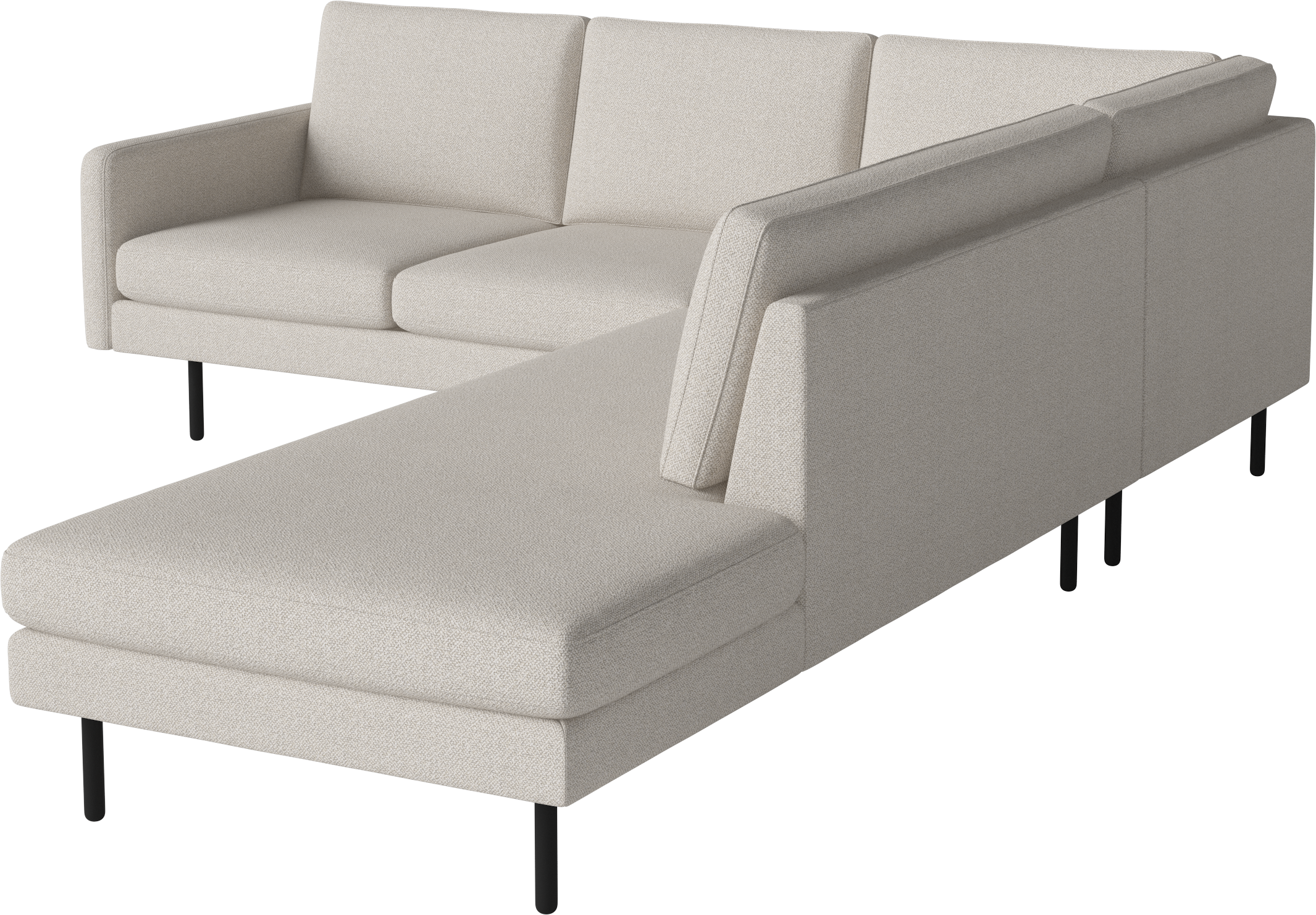 Open corner Right -sided Scandinavia Remix black base