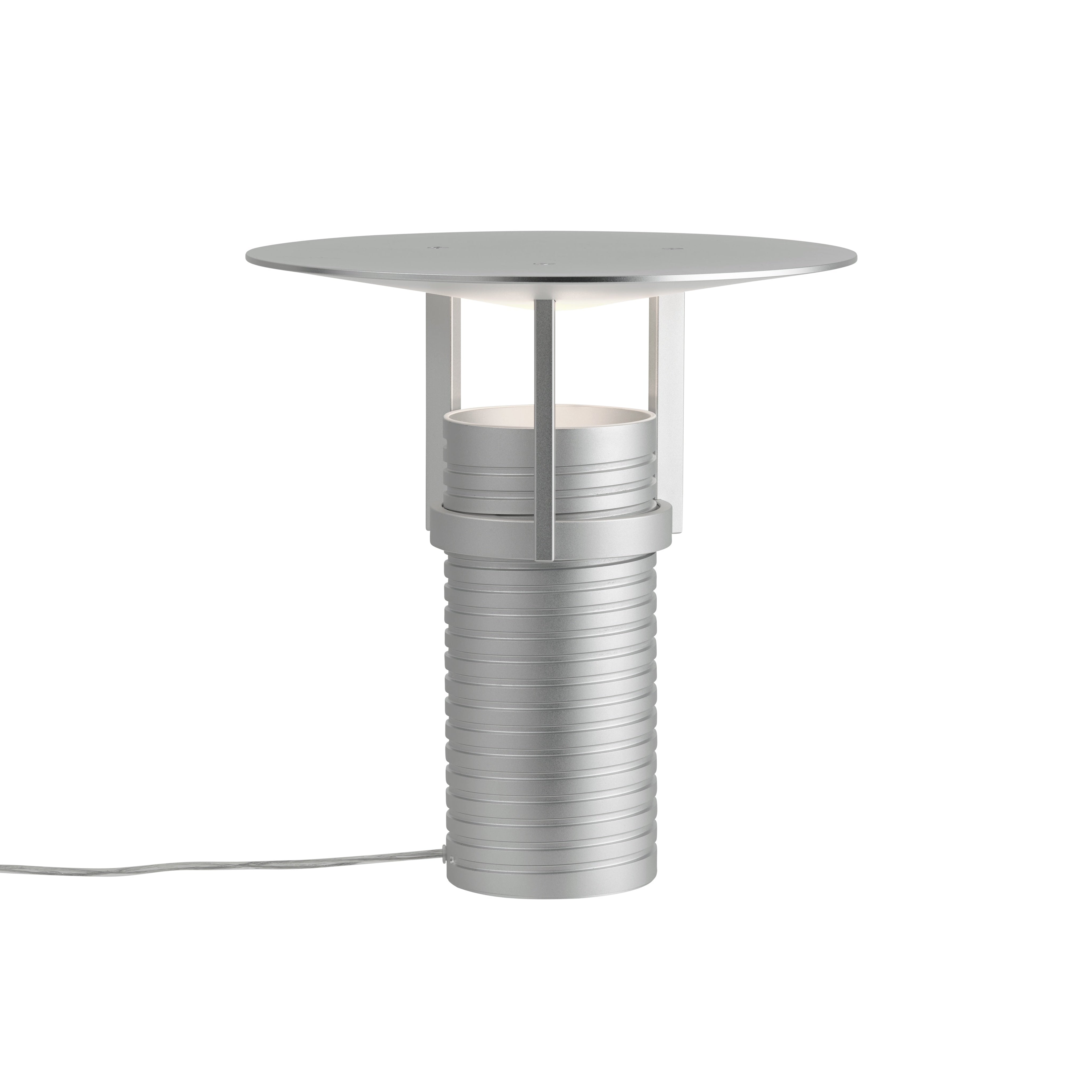 Tischlampe SET Aluminium