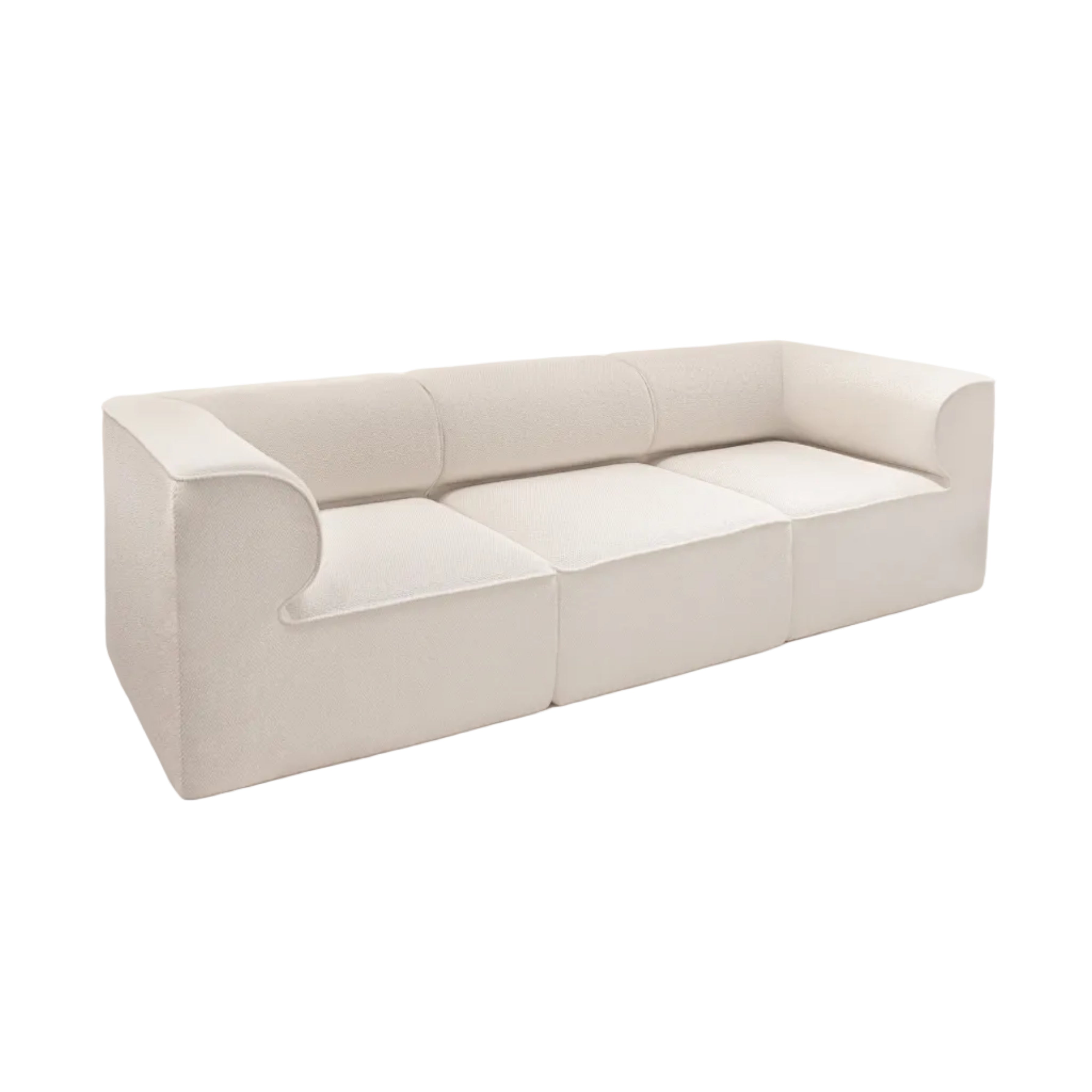 EAVE Jasmine Beige 3-Seater Modular Sofa