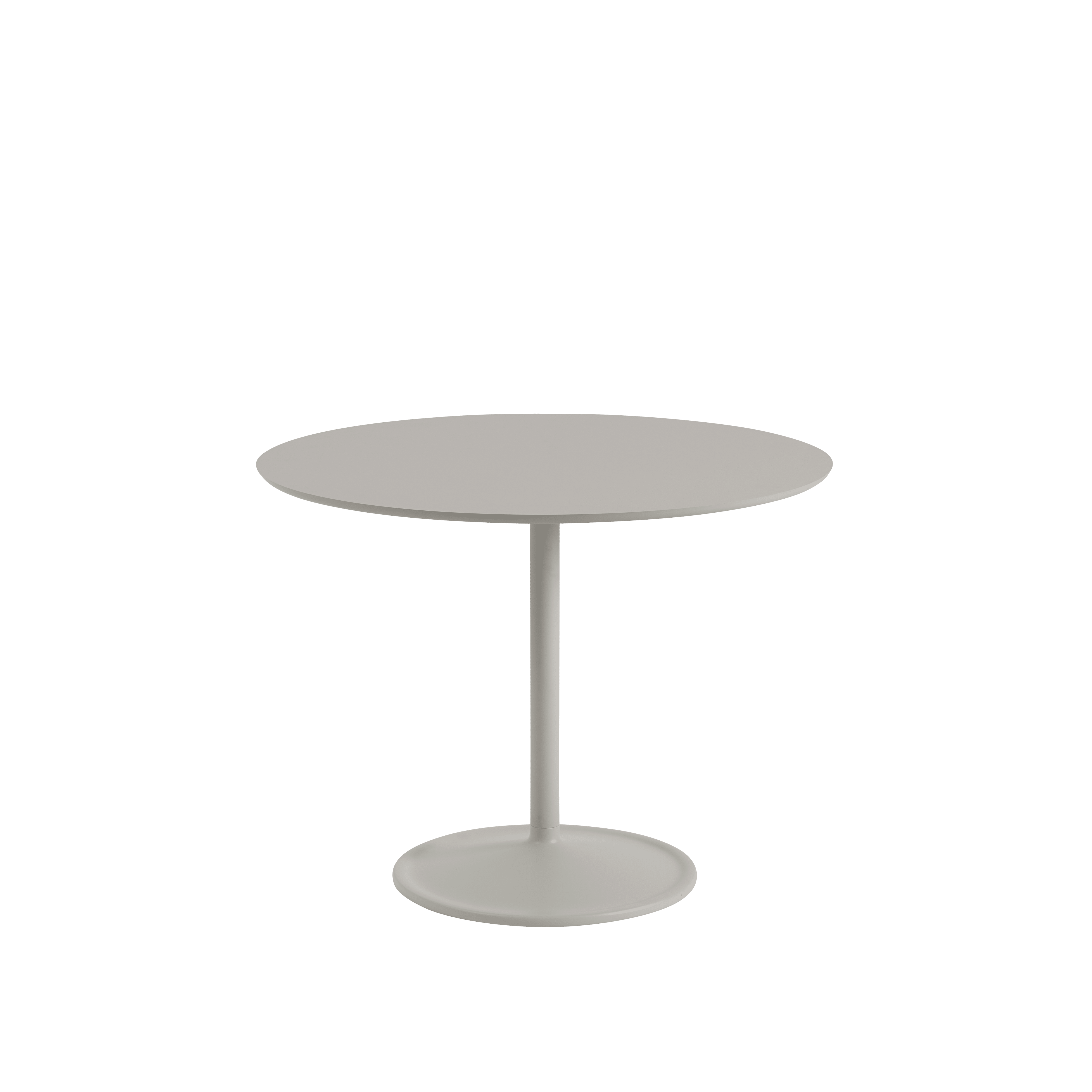 Runder Tisch SOFT grau