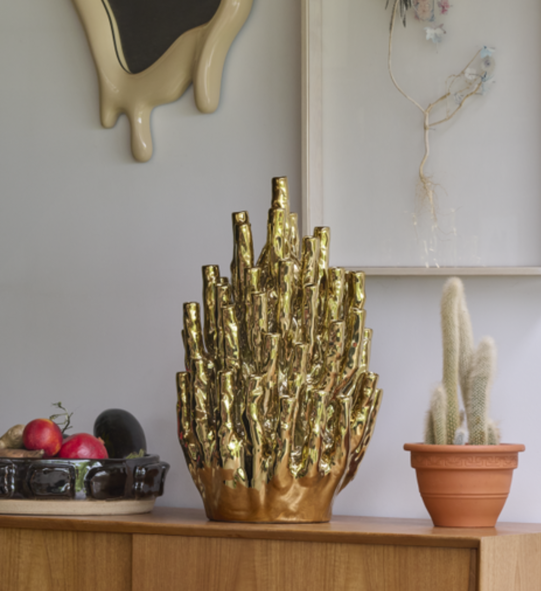 Taca STRUCTURE BOWL dark brown