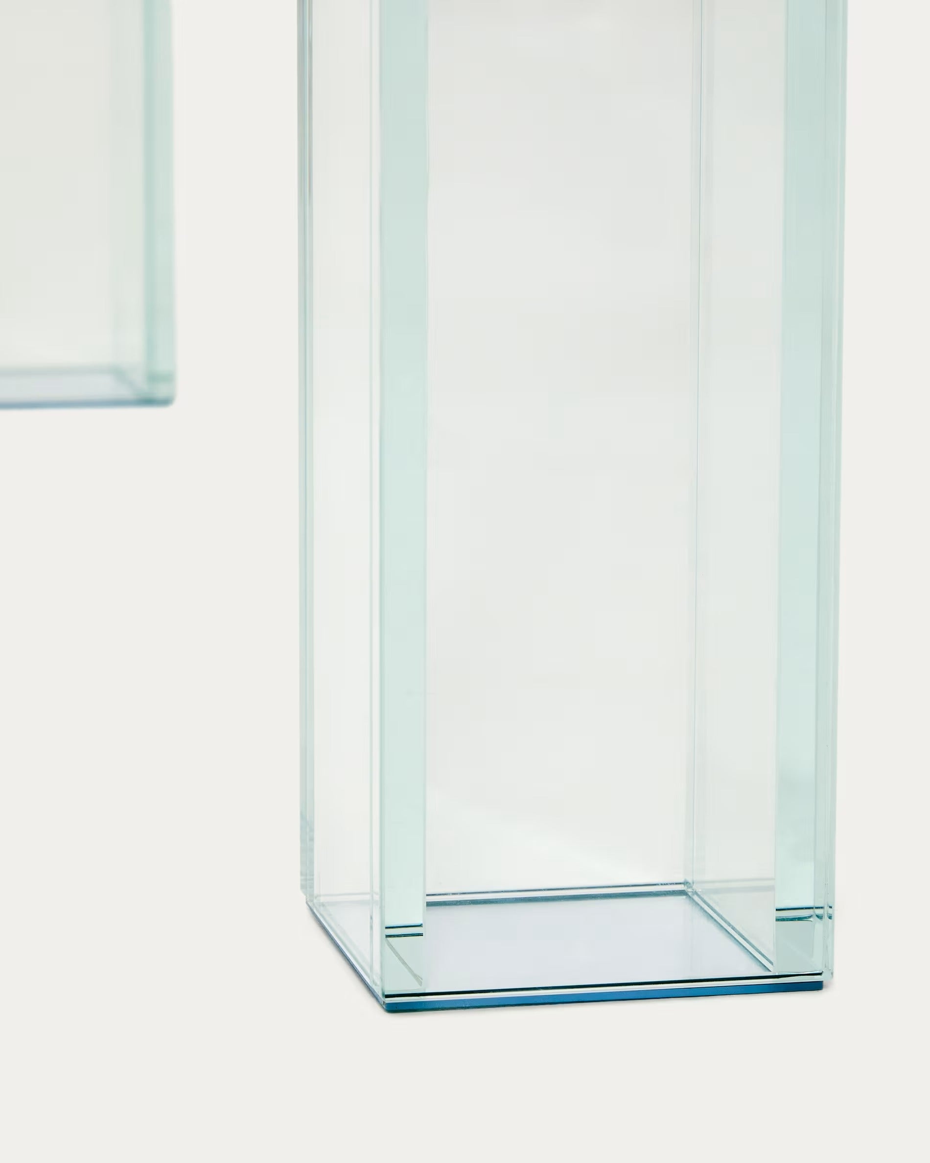 Tisch ADULARIA transparentes gehärtetes Glas
