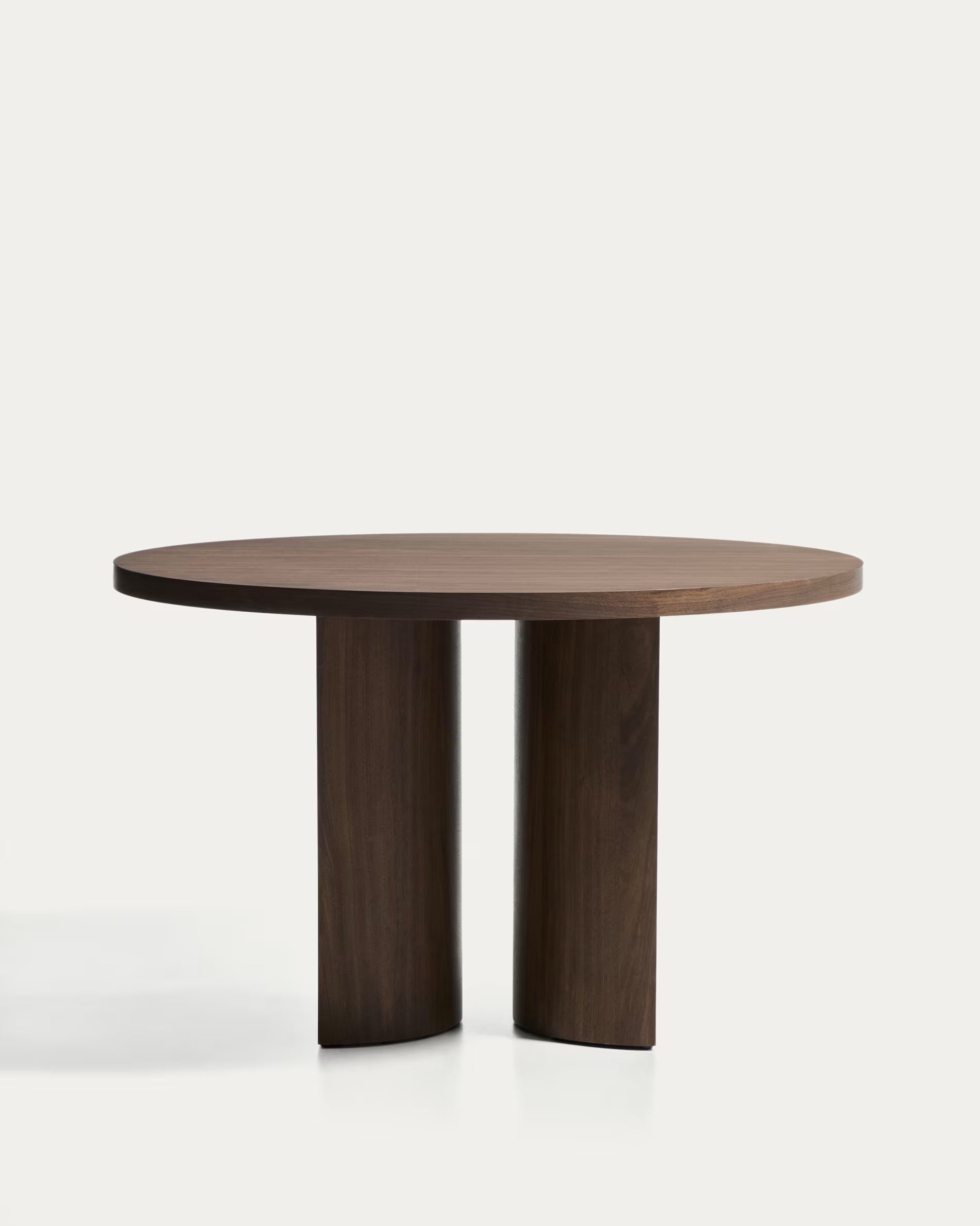 Stół okrągły NEALY fornir orzechowy
