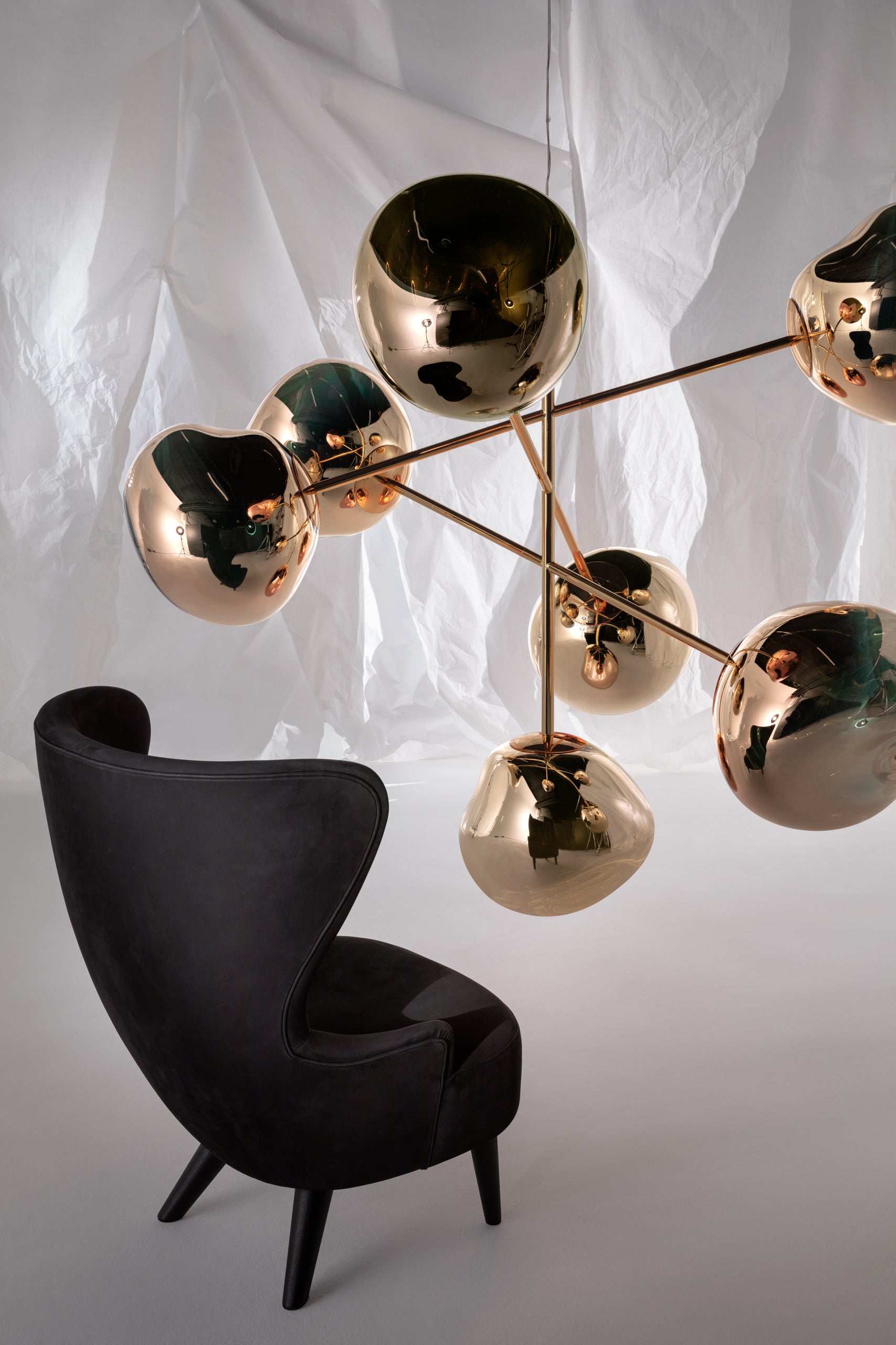 Wingback Micro Upholstered armchair