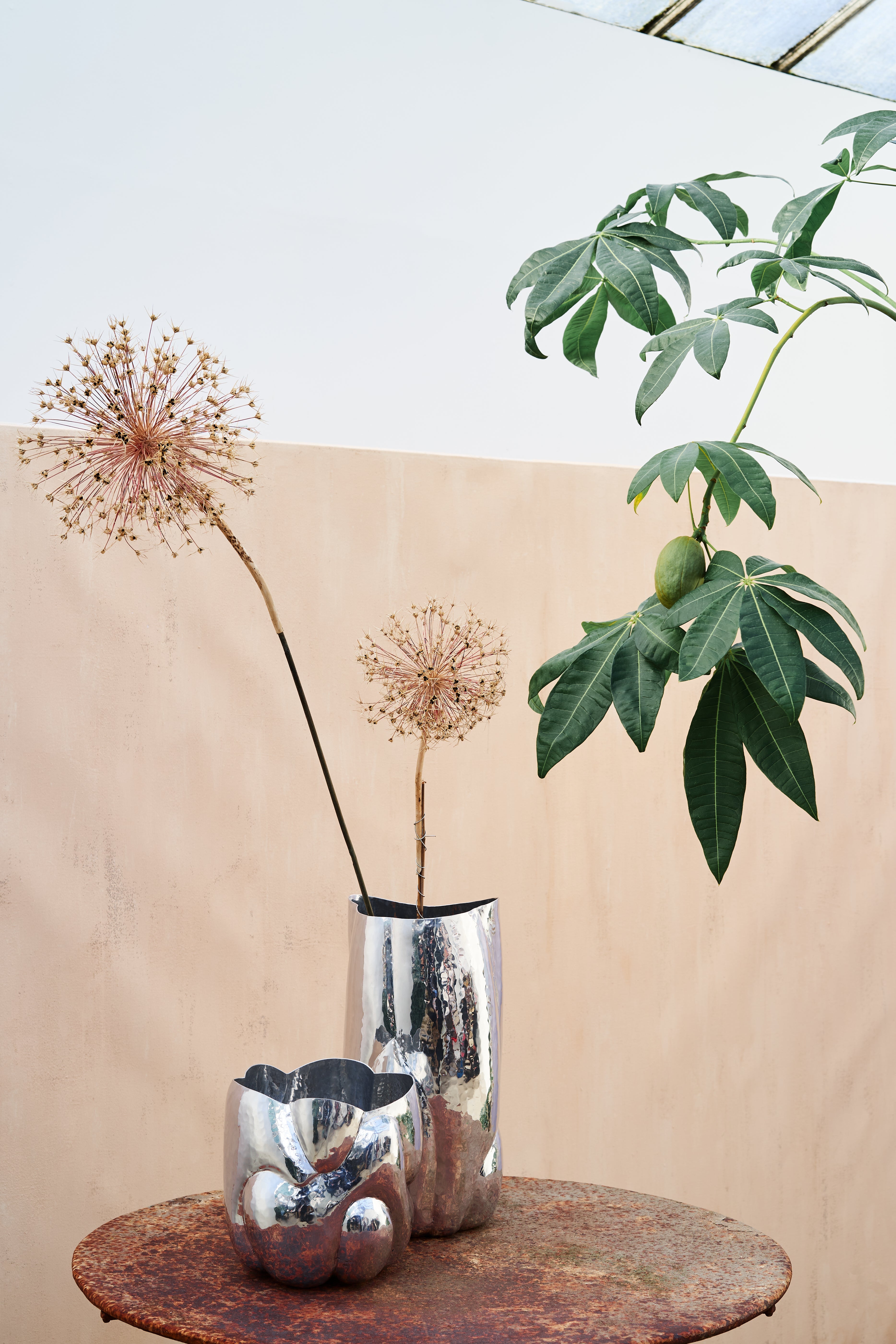 Wazon CLOUD TALL srebrny – Tom Dixon